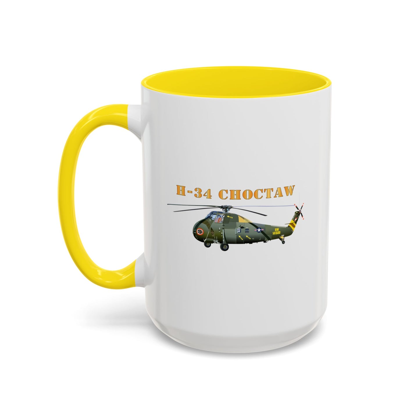 Accent Coffee Mug (11oz & 15oz) - H-34 Choctaw with Txt X 300