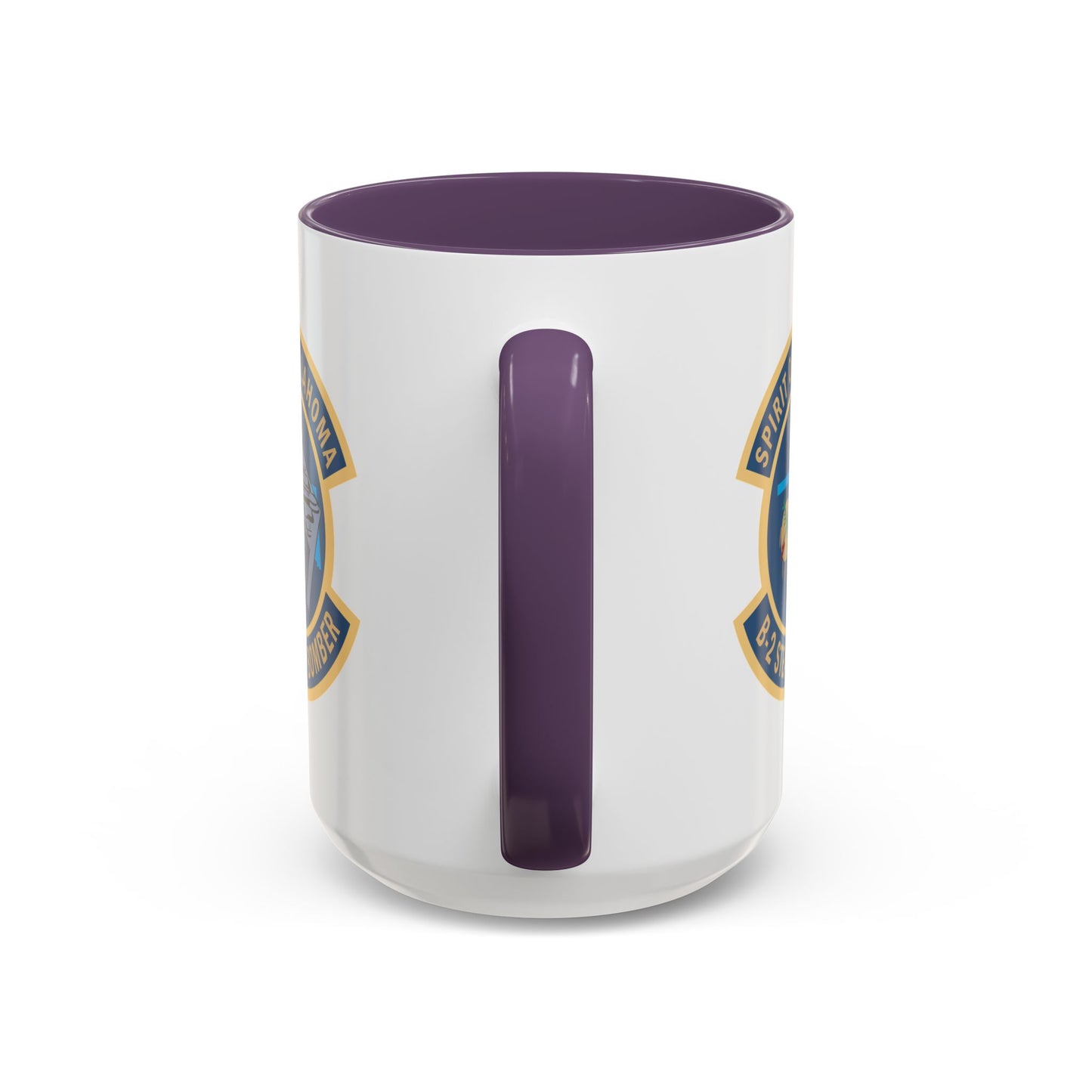 Accent Coffee Mug (11oz & 15oz) - USAF - B2 - Spirit of Oklahoma - Stealth Bomber wo txt X 300