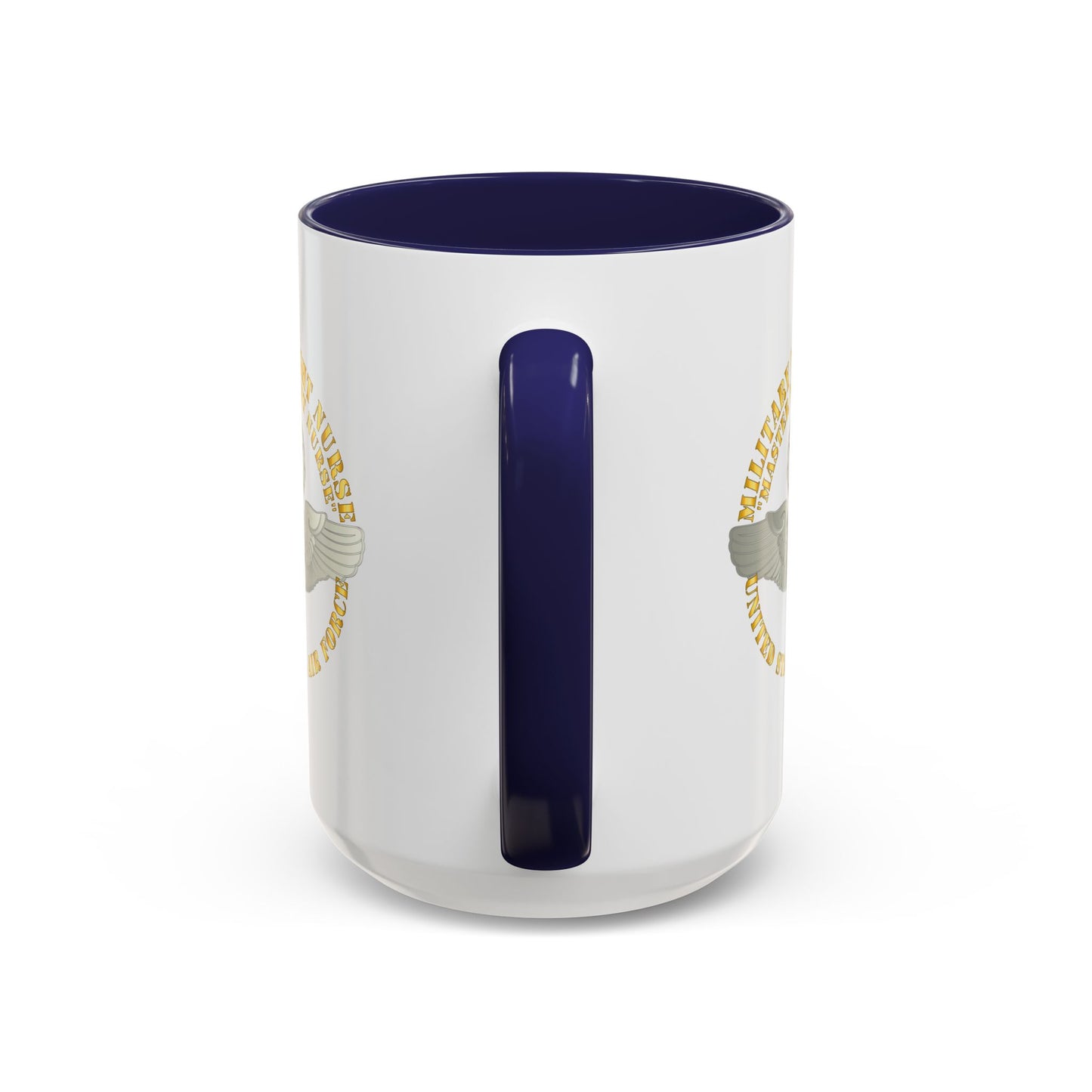 Accent Coffee Mug (11oz & 15oz) - USAF - Military Flight Nurse - Flight Nurse - Master