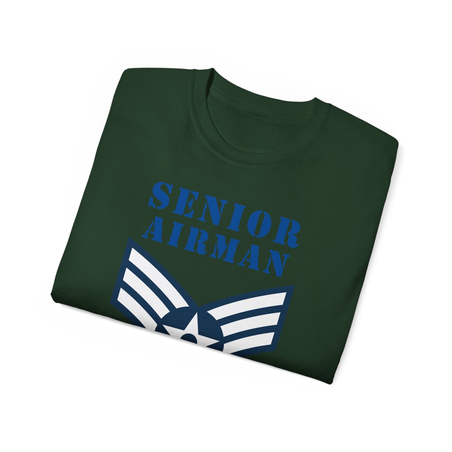 Unisex Ultra Cotton Tee - USAF - Senior Airman (E4) - 2020 - US Air Force w Text X 300