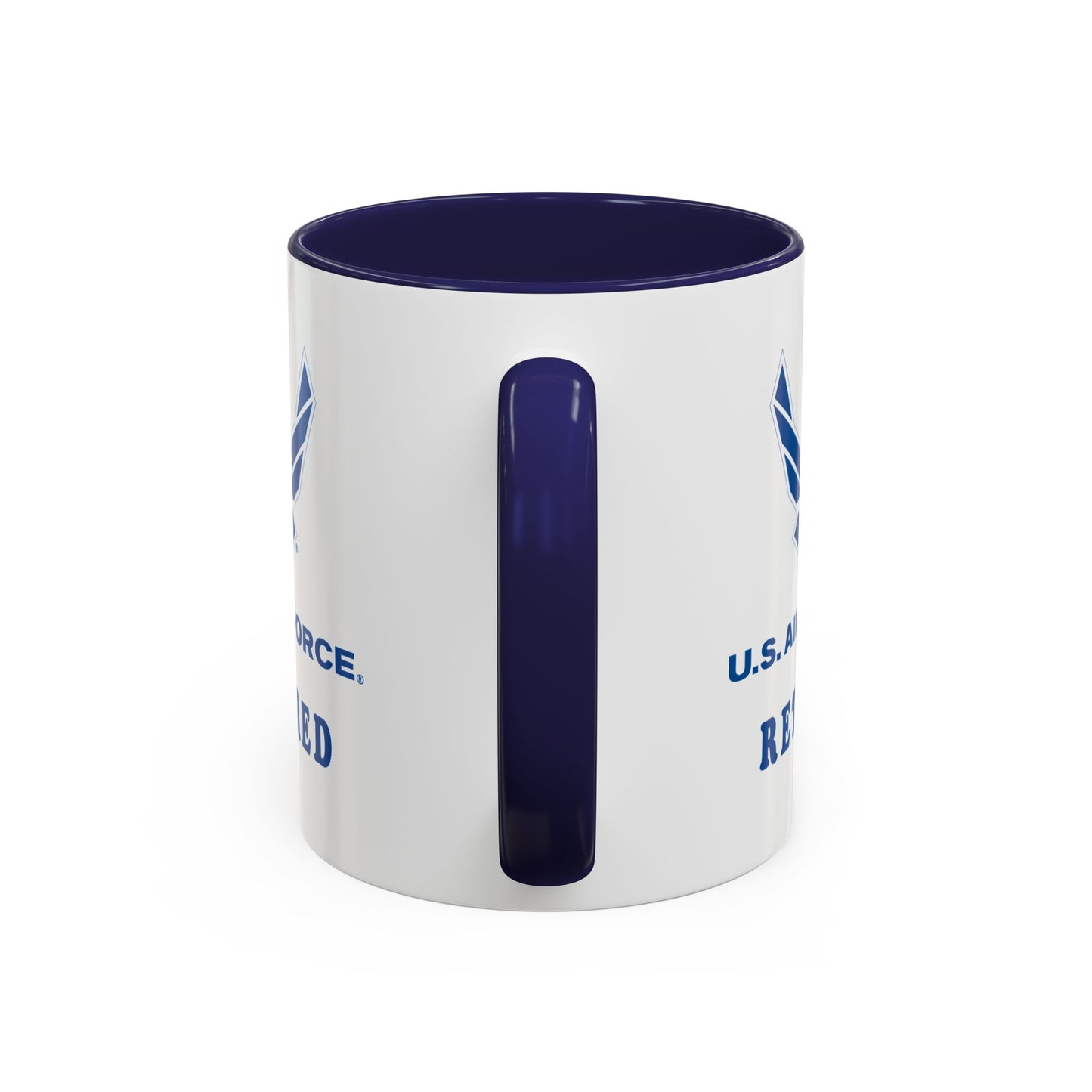 Accent Coffee Mug (11oz & 15oz) - USAF - Air Force - Retired X 300