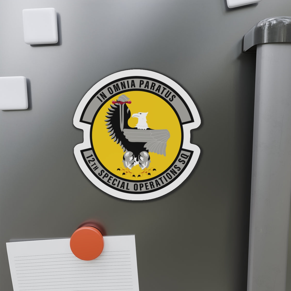Die-Cut Magnet - USAF - 12th Special Operations Squadron wo txt