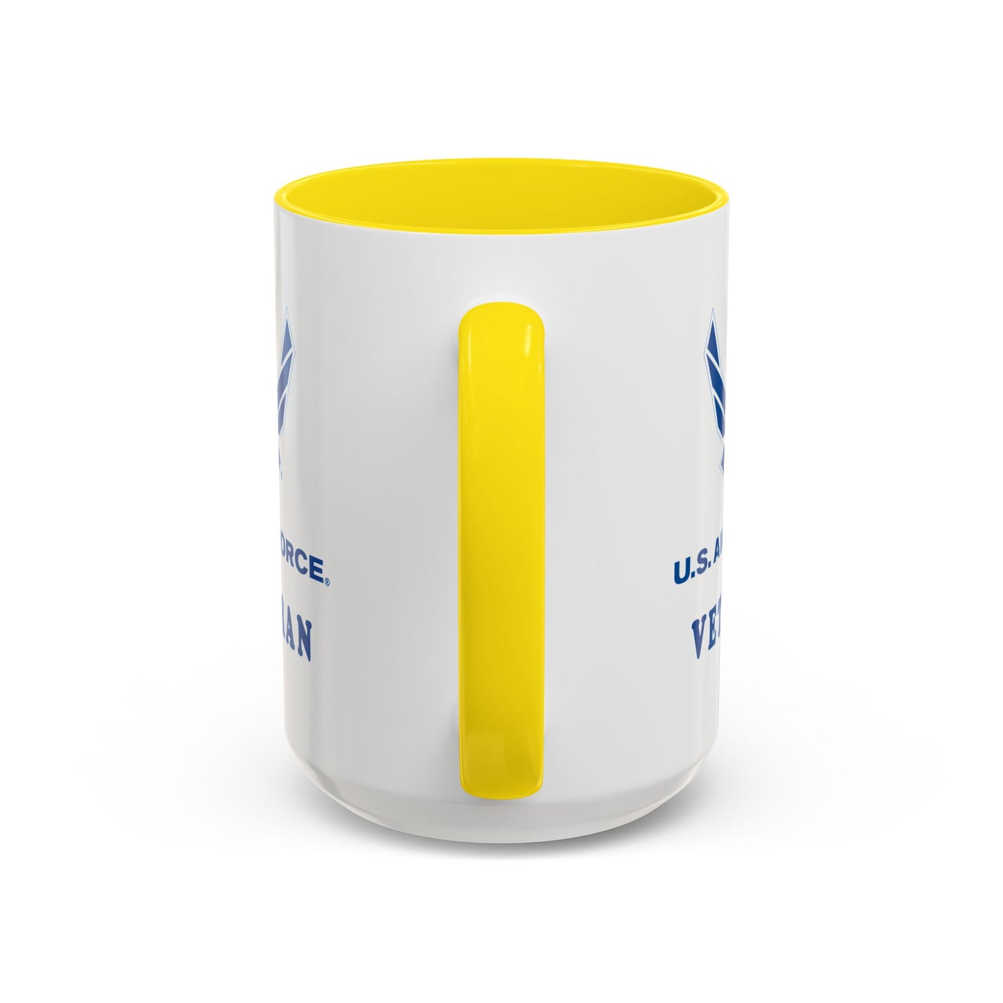 Accent Coffee Mug (11oz & 15oz) - USAF - Air Force - Veteran X 300