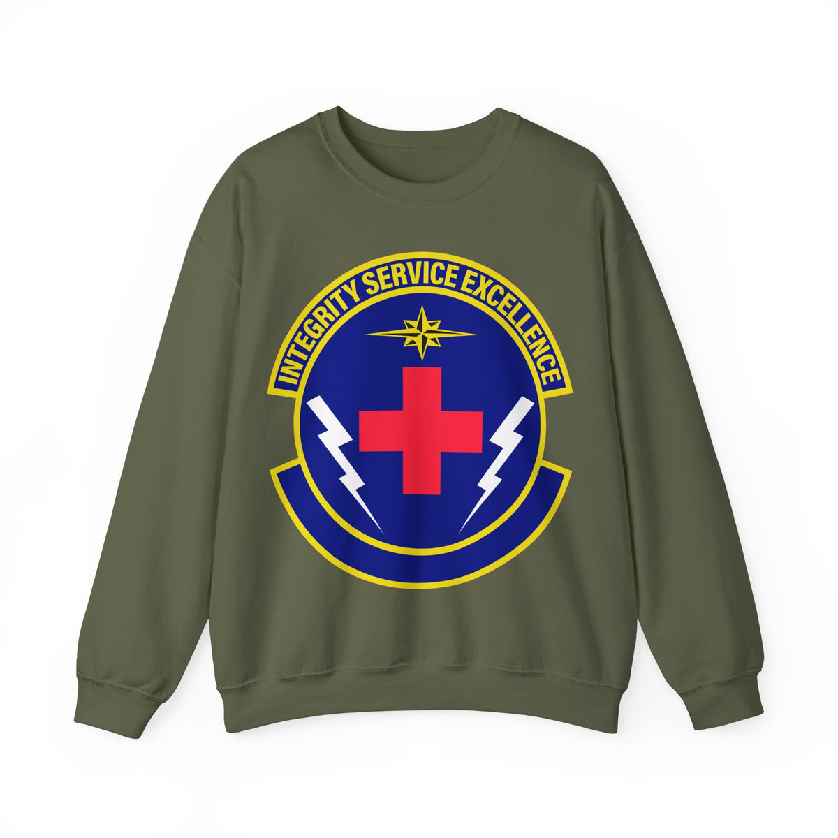 Crewneck Sweatshirt - USAF - 10th Healthcare Operations Sq wo txt