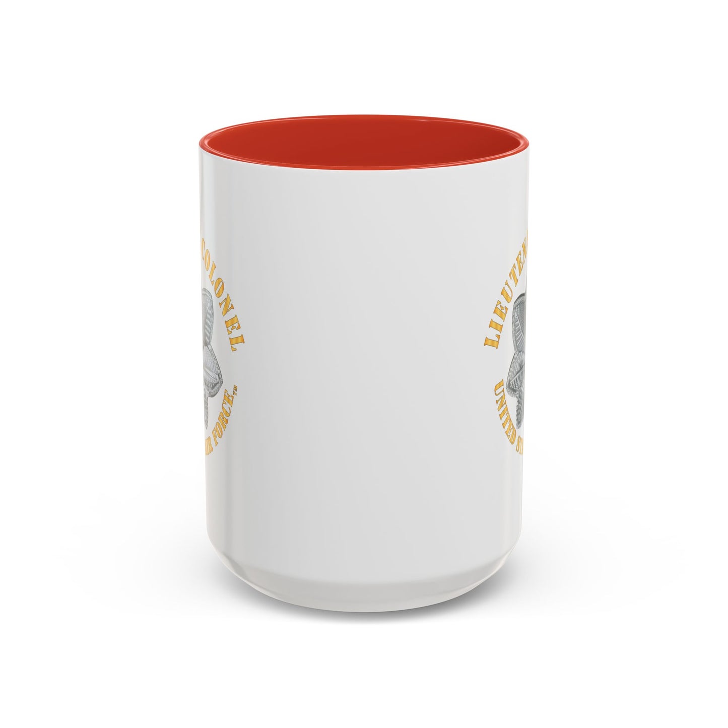 Accent Coffee Mug (11oz & 15oz) - USAF - Lieutenant Colonel - LTC - TM X 300