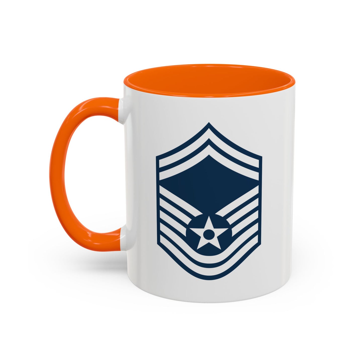 Accent Coffee Mug (11oz & 15oz) - USAF - Senior Master Sergeant (E8a) - 2020