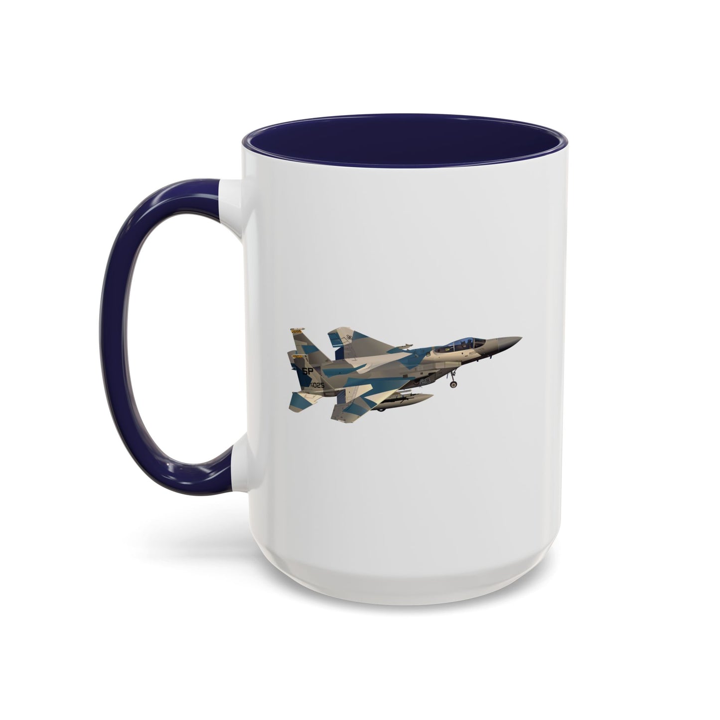 Accent Coffee Mug (11oz & 15oz) - USAF - F15 Eagle wo txt