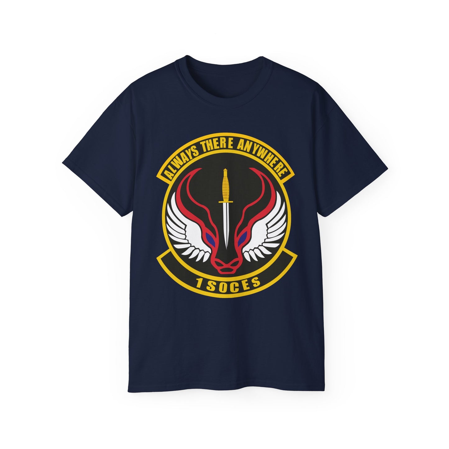 Unisex Ultra Cotton Tee - USAF - 1st Special Operations Civil Engineer Sq wo txt
