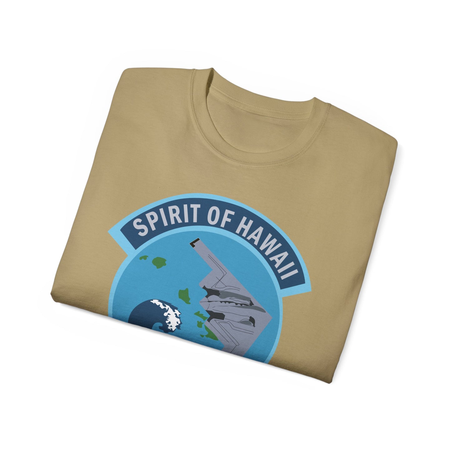 Unisex Ultra Cotton Tee - USAF - B2 - Spirit of Hawaii - Stealth Bomber wo txt X 300