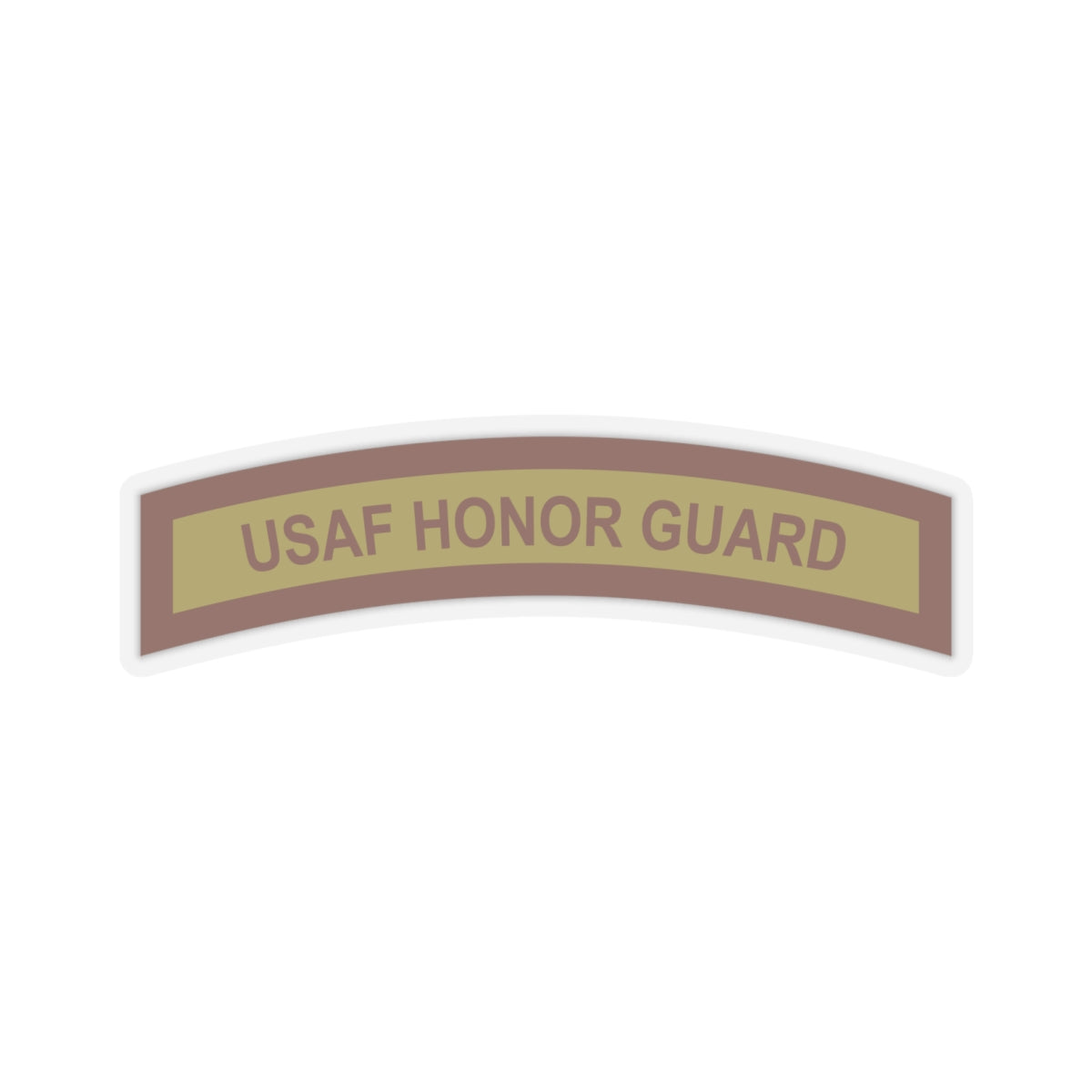 Kiss-Cut Stickers - USAF - Honor Guard Tab