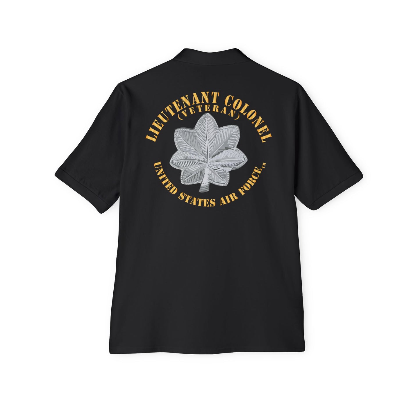 Men's Piqué Polo - USAF - Lieutenant Colonel - LTC - Veteran - TM X 300