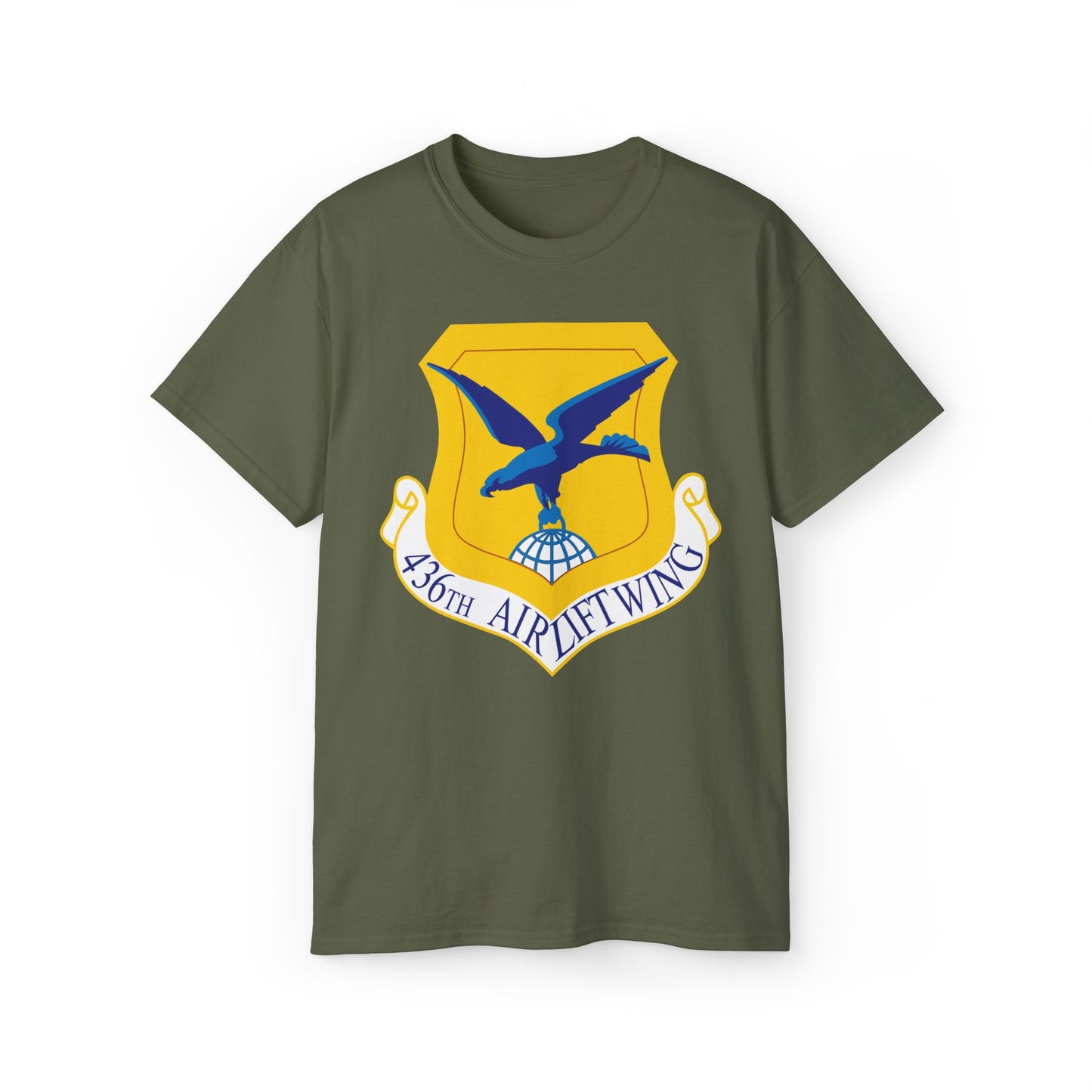 Unisex Ultra Cotton Tee - USAF - 436th Airlift Wing wo Txt X 300