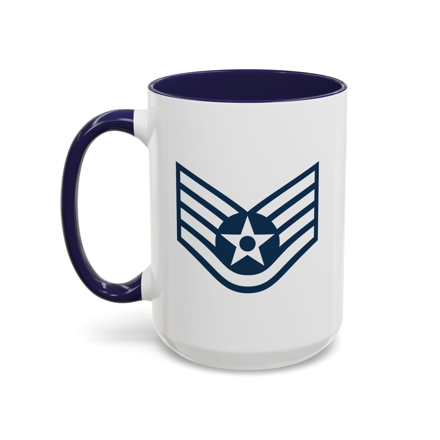 Accent Coffee Mug (11oz & 15oz) - USAF - Staff Sergeant (E5) - 2020