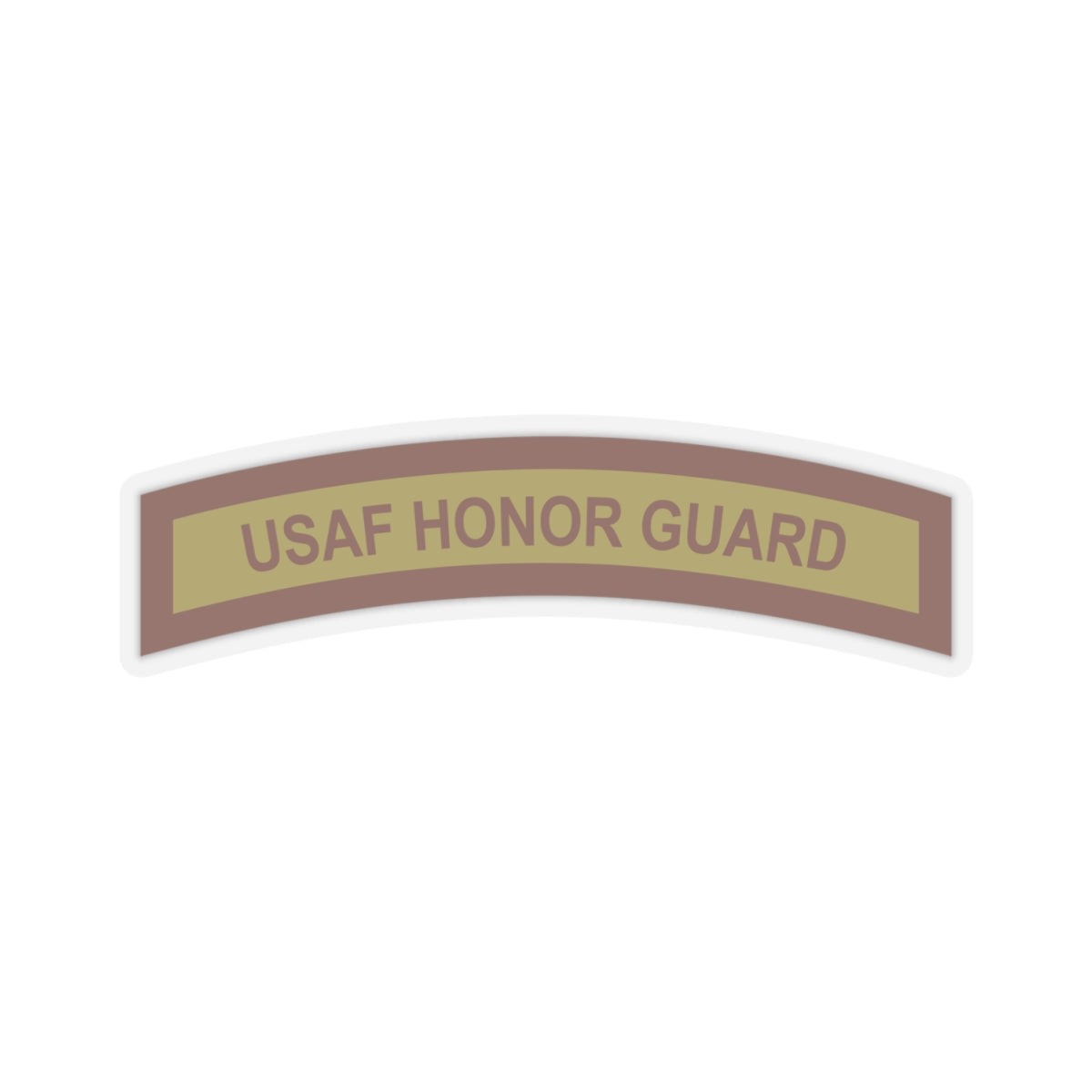Kiss-Cut Stickers - USAF - Honor Guard Tab