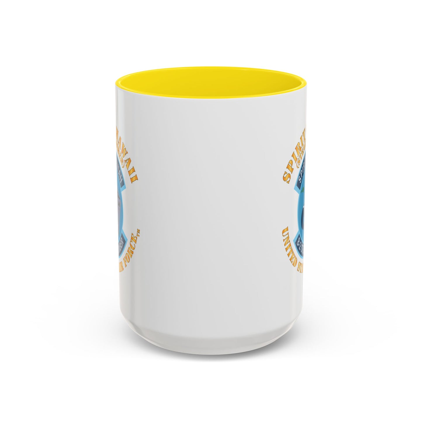 Accent Coffee Mug (11oz & 15oz) - USAF - B2 - Spirit of Hawaii - Stealth Bomber X 300