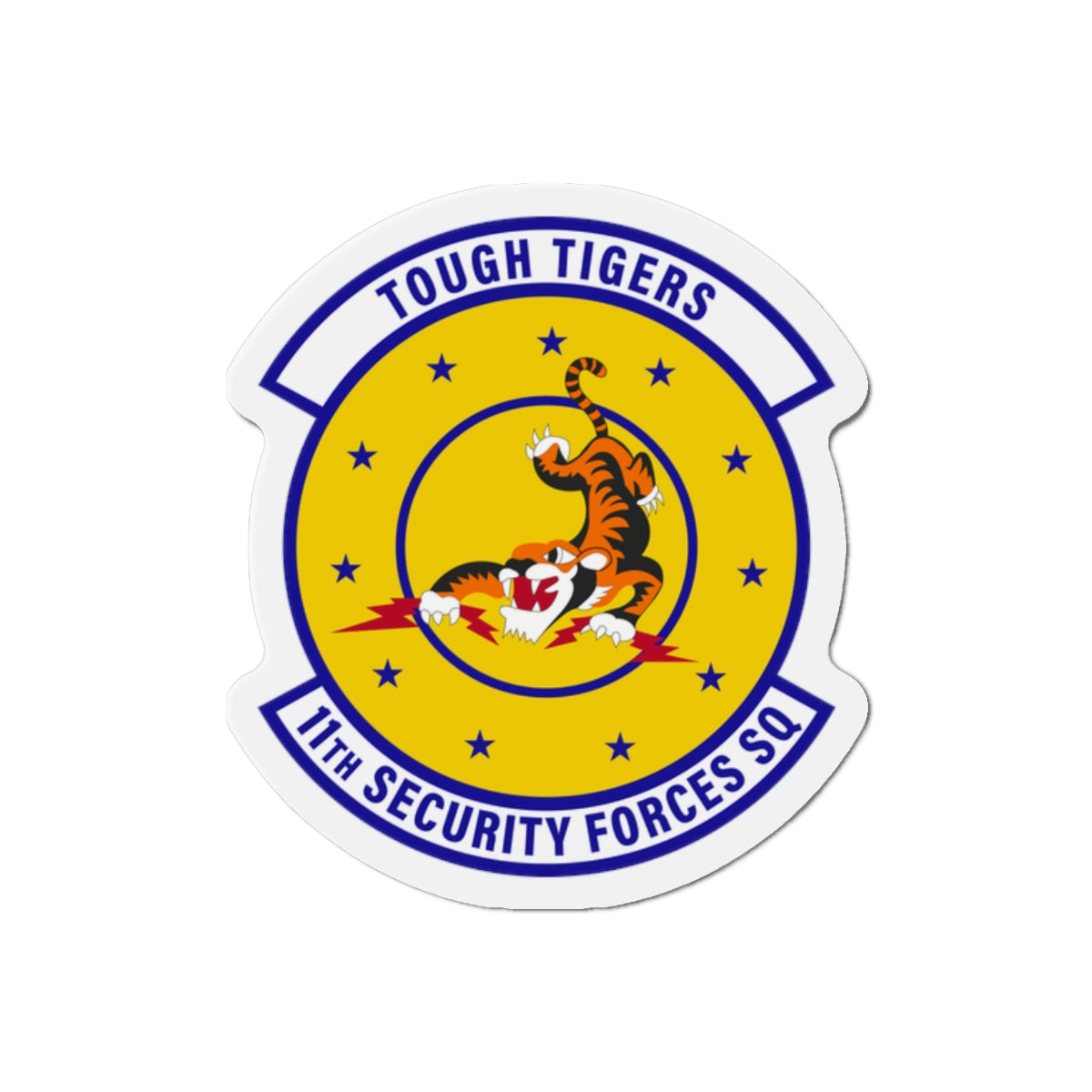 Die-Cut Magnet - USAF - 11th Security Forces Squadron wo txt