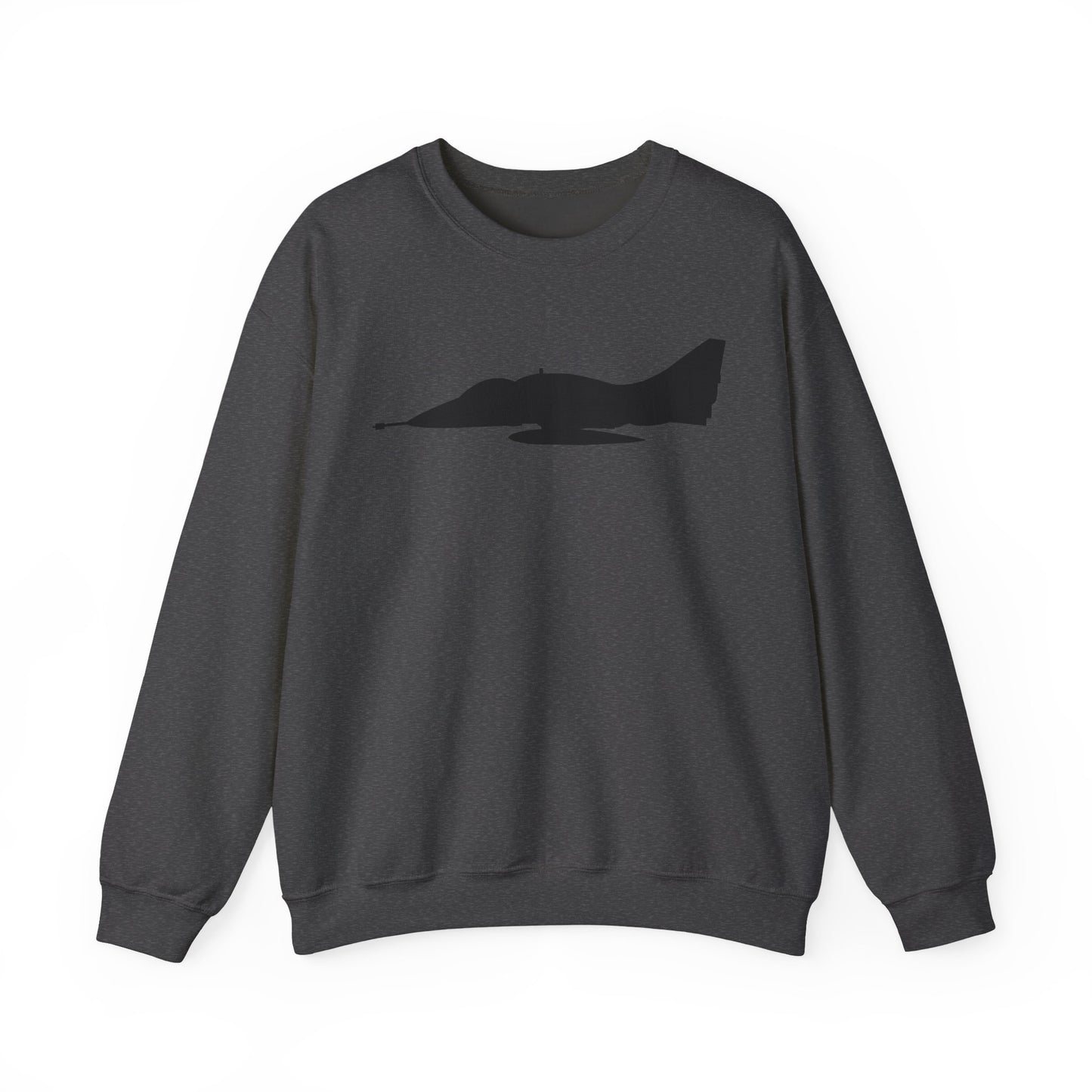 Crewneck Sweatshirt - Aircraft - A-4 SkyHawk - Silhouette X 300