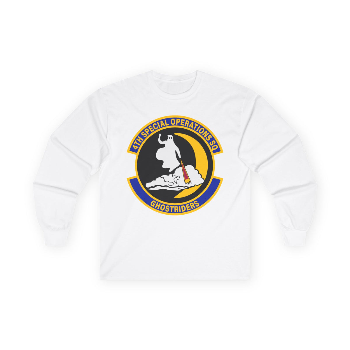 Unisex Ultra Cotton Long Sleeve Tee - USAF - 4th Special Operations Sq wo txt X 300