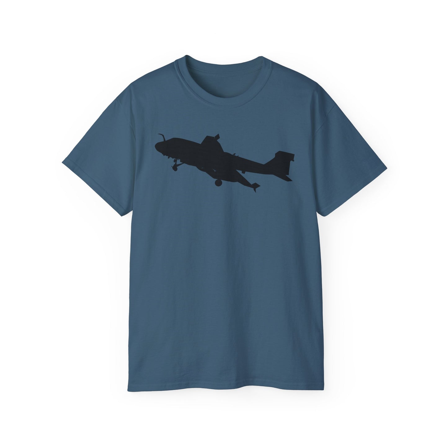 Unisex Ultra Cotton Tee - Aircraft - Navy - A-6A Intruder - Silhouette X 300