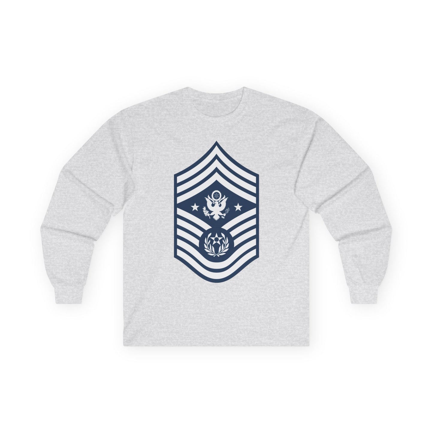 Unisex Ultra Cotton Long Sleeve Tee - USAF - Chief Master Sergeant of the Air Force (E9d) - 2020