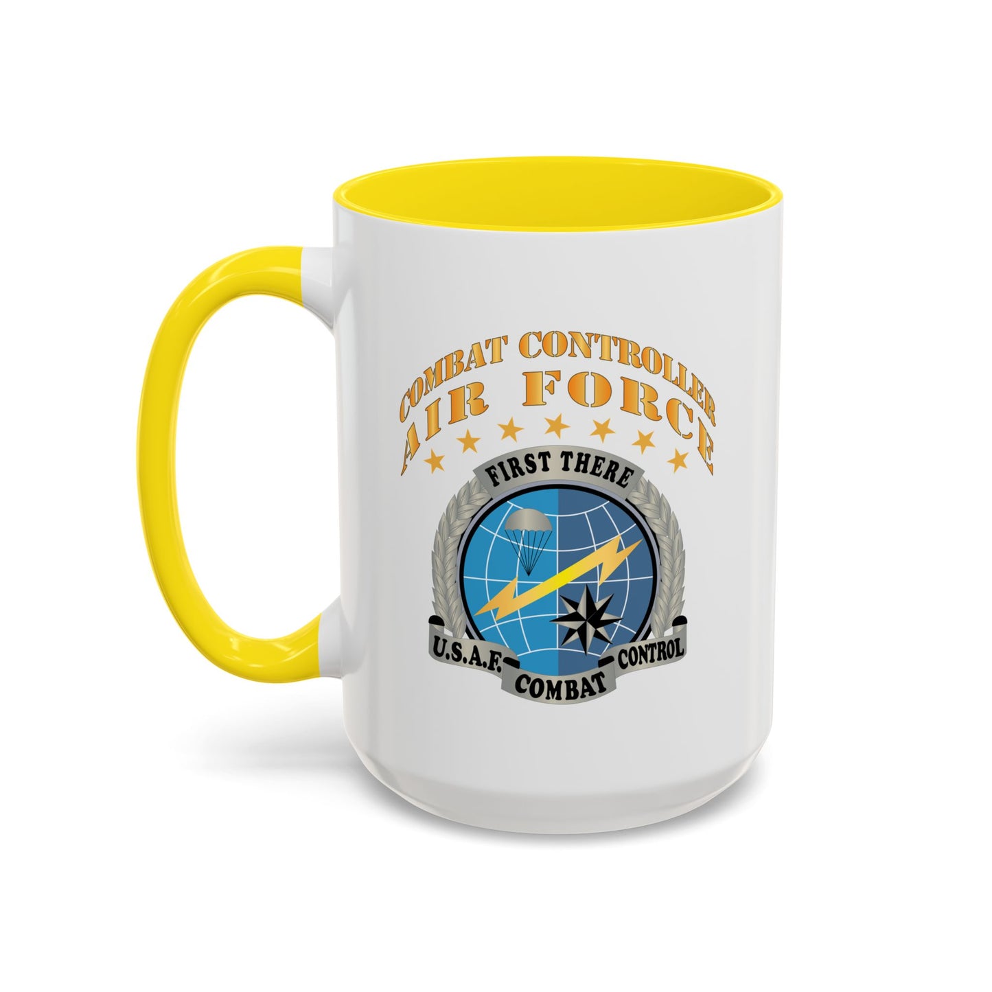 Accent Coffee Mug (11oz & 15oz) - USAF - Combat Controller X 300