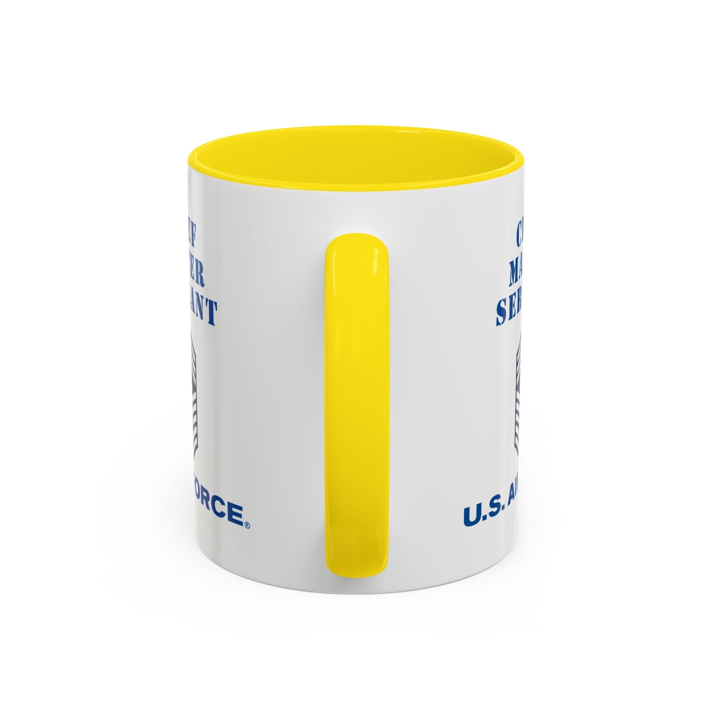 Accent Coffee Mug (11oz & 15oz) - USAF - Chief Master Sergeant (E9a) - 2020 - US Air Force w Text X 300