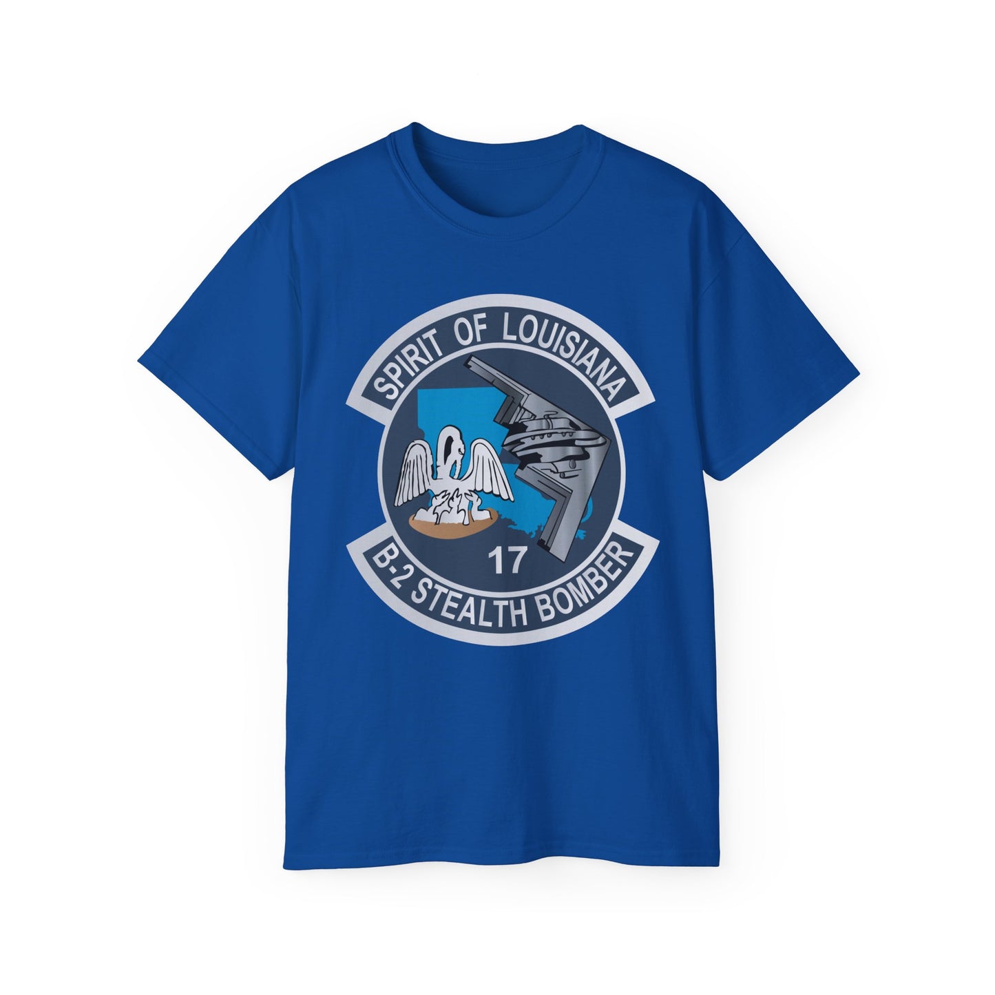 Unisex Ultra Cotton Tee - USAF - B2 - Spirit of Louisiana - Stealth Bomber wo txt X 300