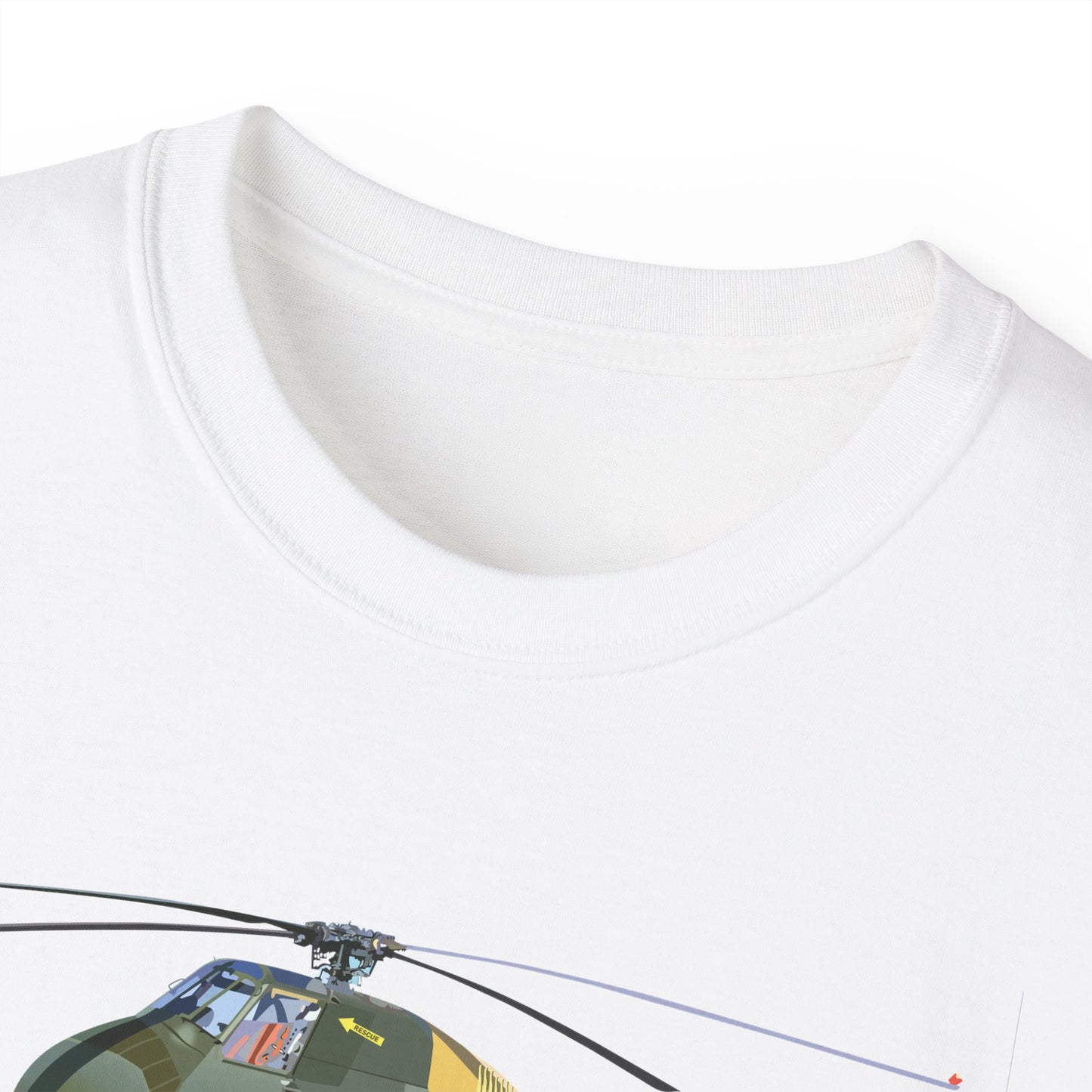 Unisex Ultra Cotton Tee - H-34 Choctaw wo Txt X 300