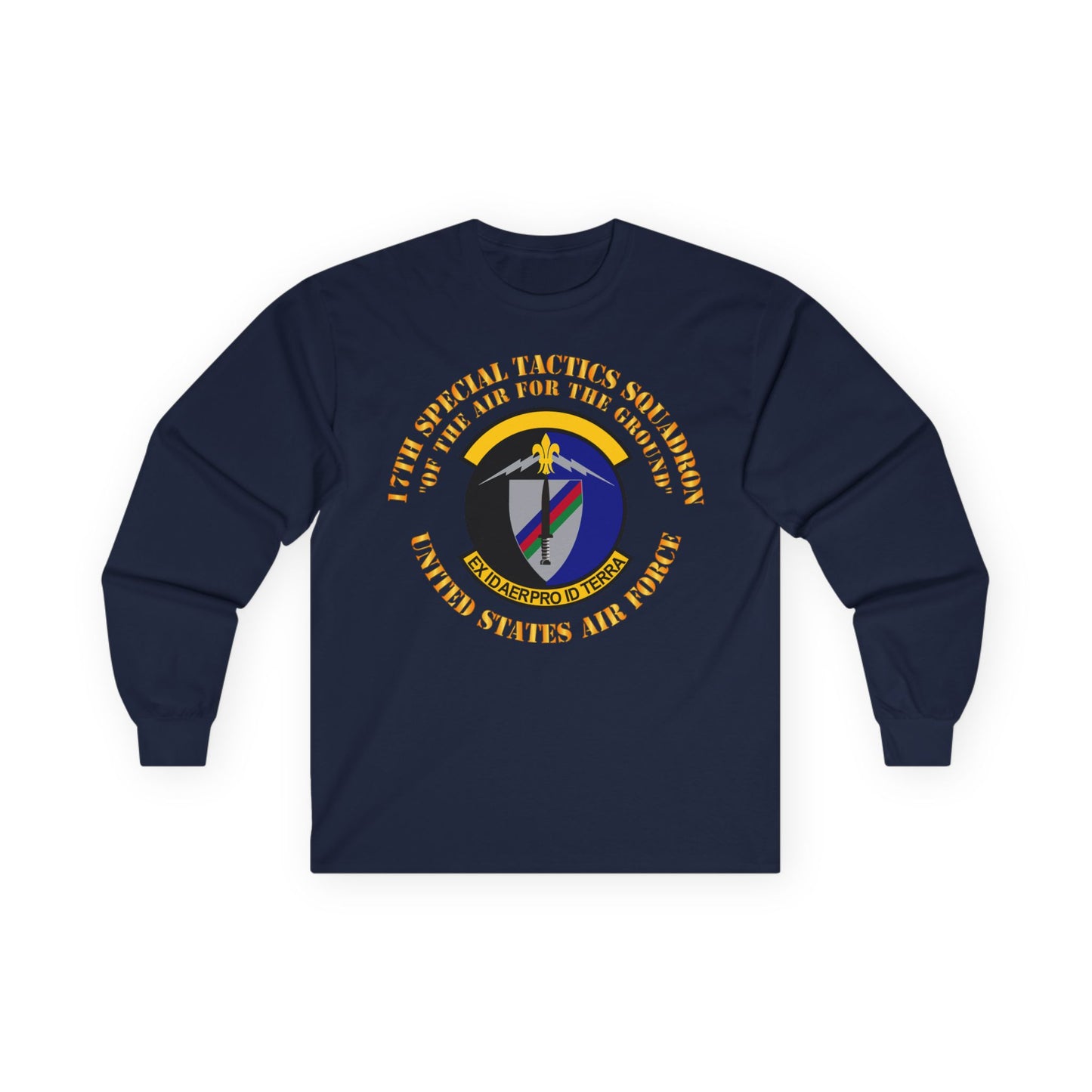Unisex Ultra Cotton Long Sleeve Tee - USAF - 17th Special Tactics Squadron