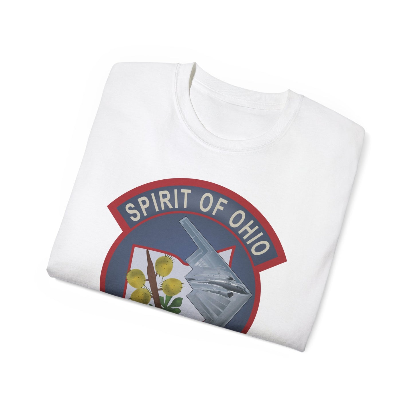 Unisex Ultra Cotton Tee - USAF - B2 - Spirit of Ohio - Stealth Bomber wo txt X 300