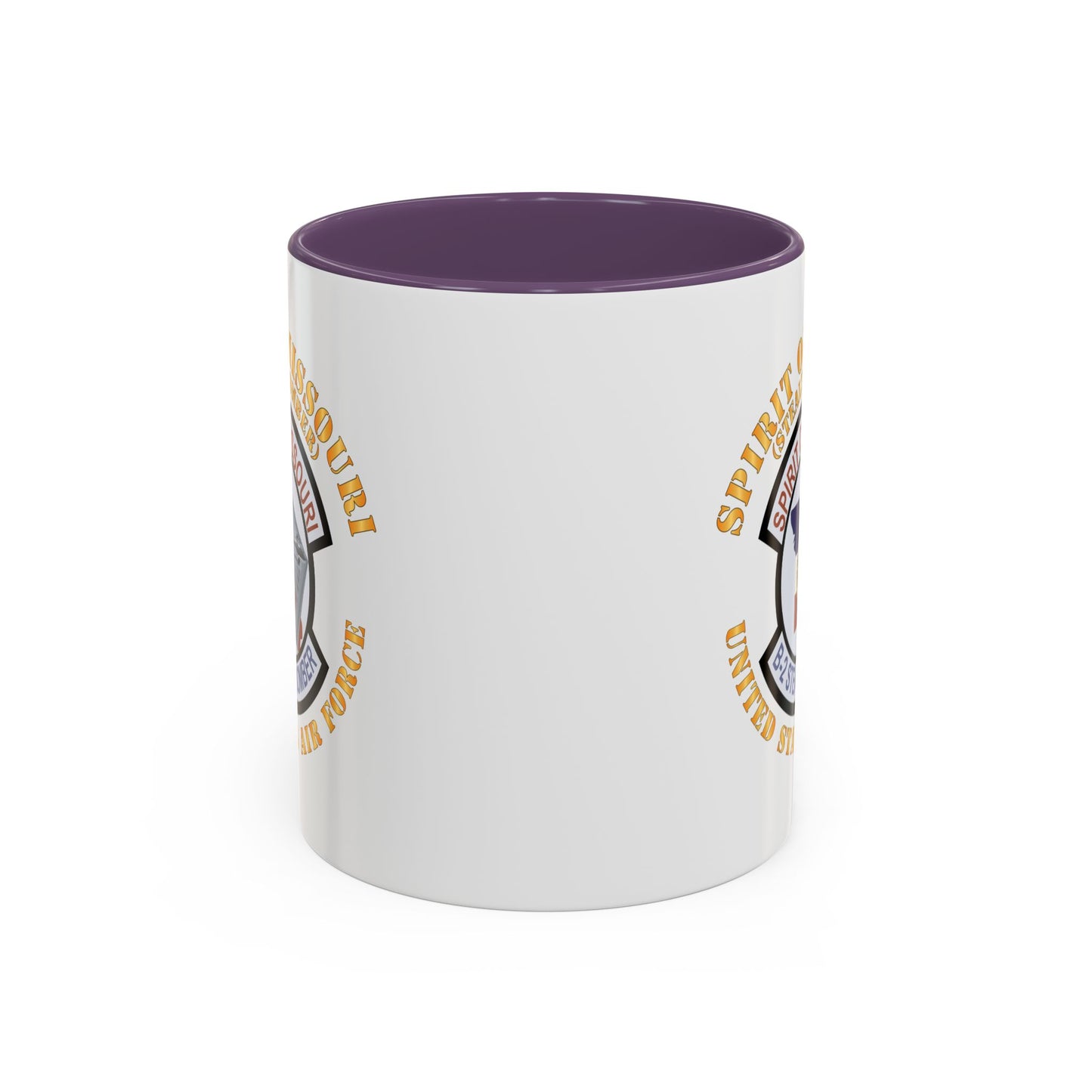 Accent Coffee Mug (11oz & 15oz) - USAF - B2 - Spirit of Missouri Stealth Bomber X 300
