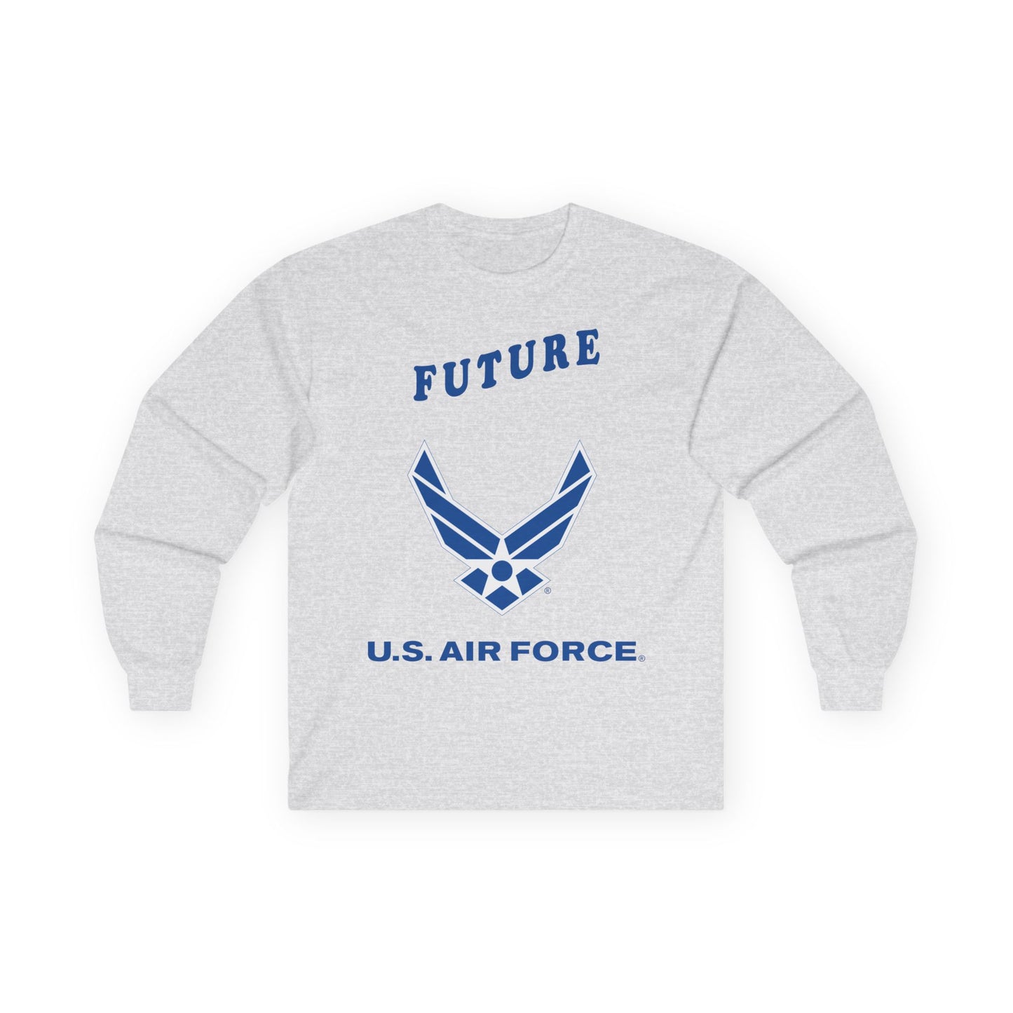 Unisex Ultra Cotton Long Sleeve Tee - USAF - Future Air Force X 300
