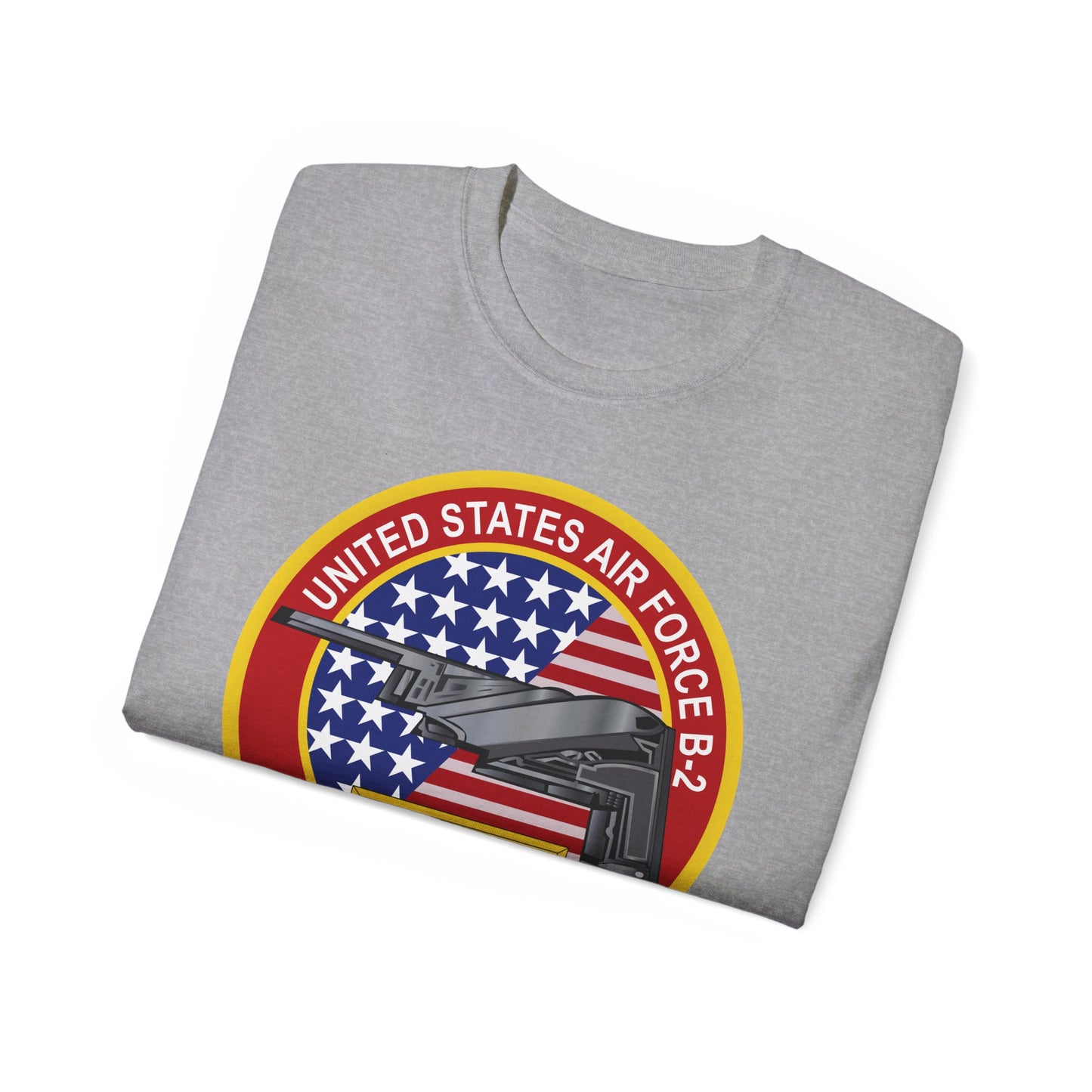 Unisex Ultra Cotton Tee - USAF - B2 - Spirit - Stealth Bomber wo Txt