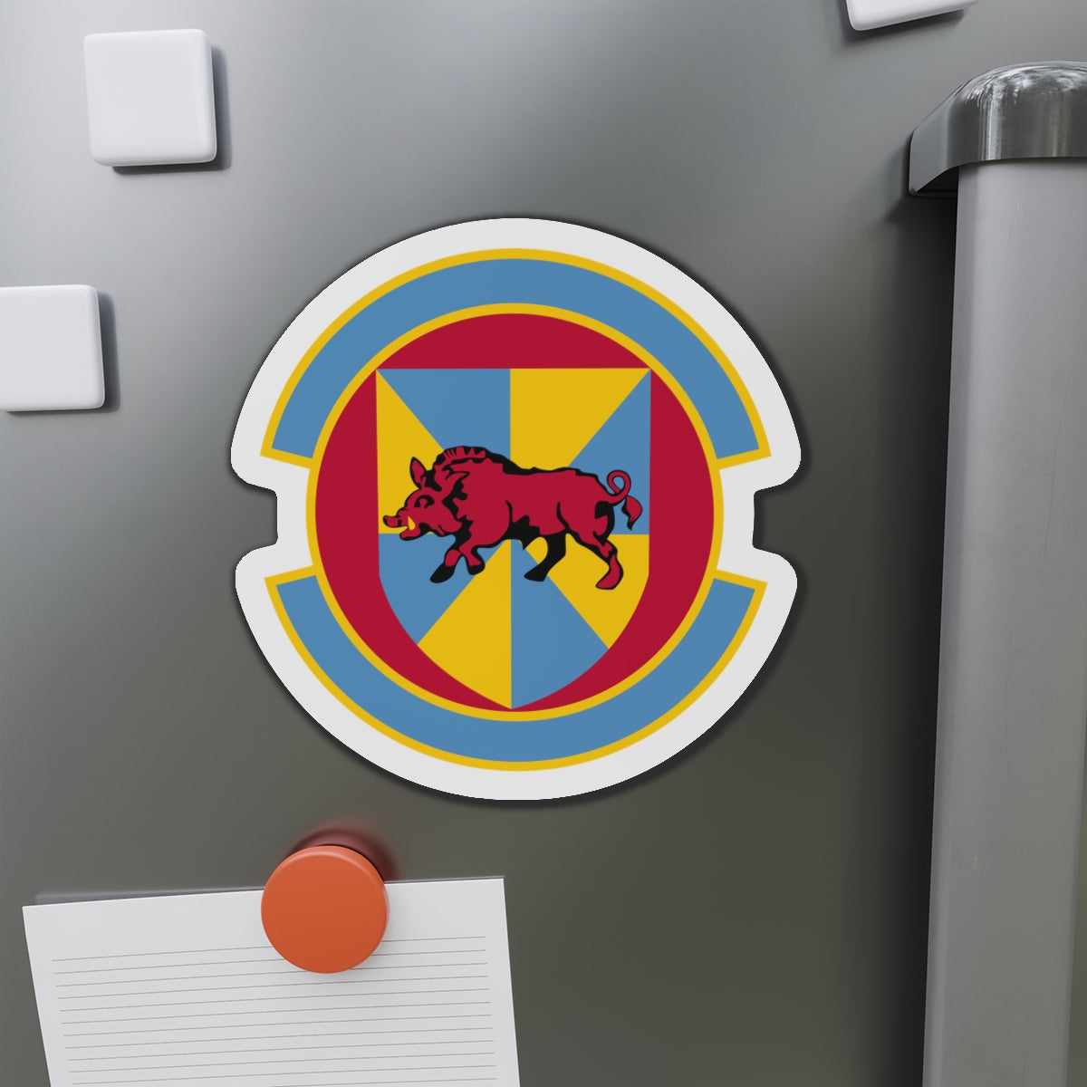 Die-Cut Magnet - USAF - 12th Force Support Squadron wo txt