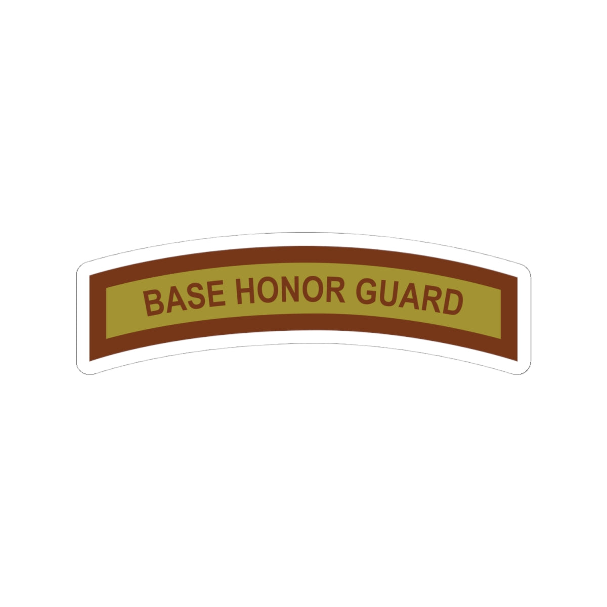 Kiss-Cut Stickers - USAF - Base Honor Guard Tab - V1