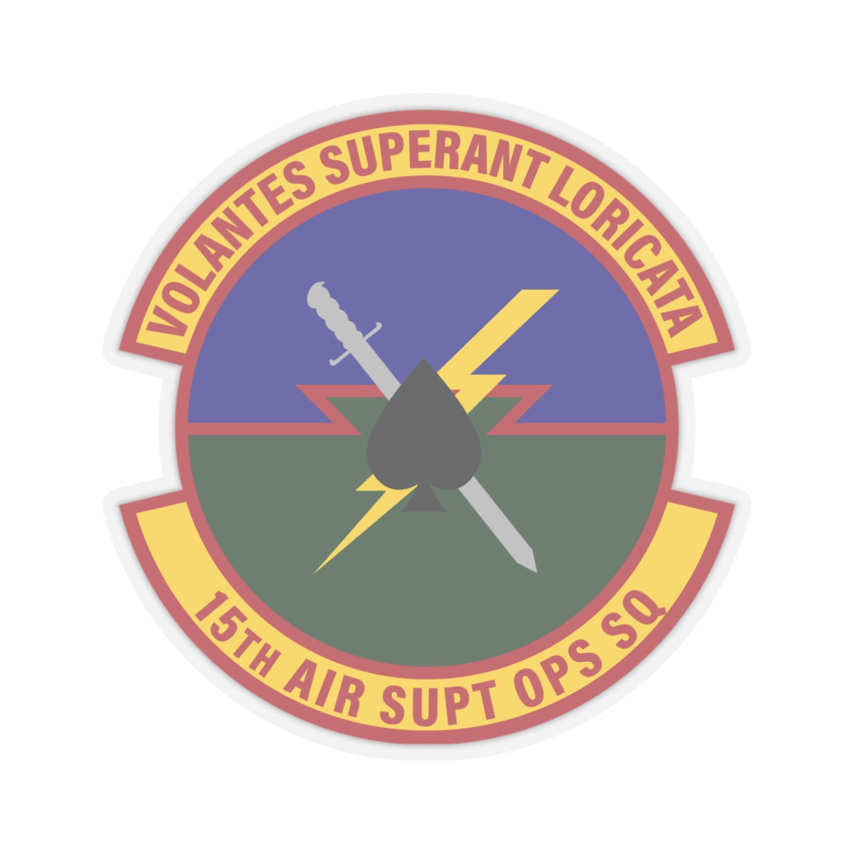 Kiss-Cut Stickers - USAF - 15th Air Support Operations Squadron wo txt