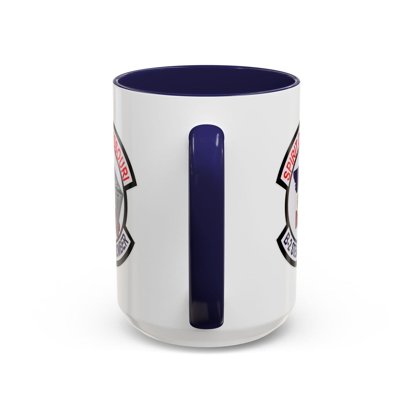 Accent Coffee Mug (11oz & 15oz) - USAF - B2 - Spirit of Missouri - Stealth Bomber wo Txt