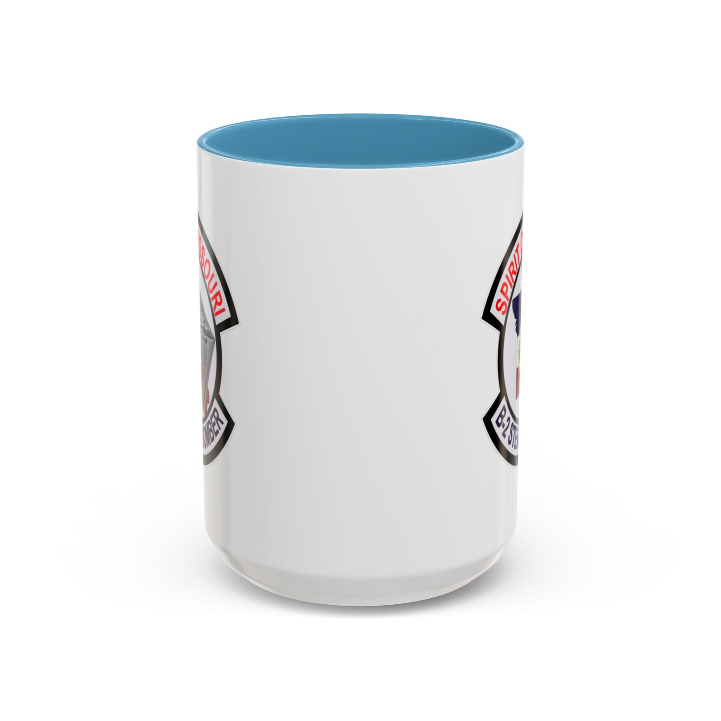 Accent Coffee Mug (11oz & 15oz) - USAF - B2 - Spirit of Missouri - Stealth Bomber wo Txt