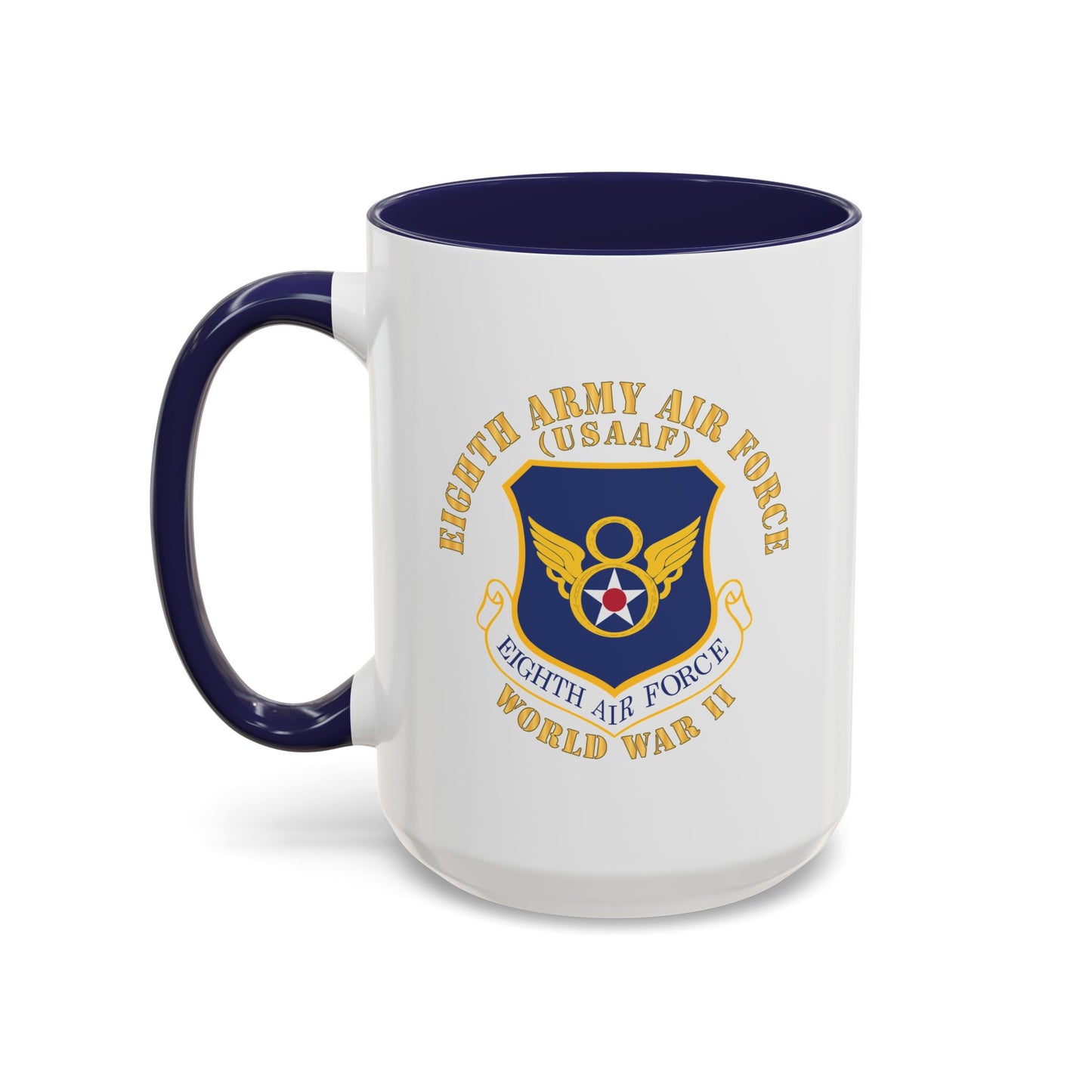Accent Coffee Mug (11oz & 15oz) - USAF - 8th Air Force - WWII X 300