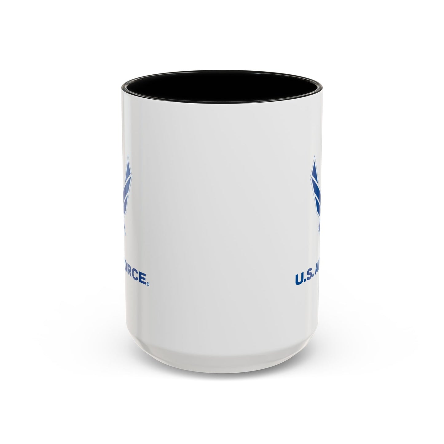 Accent Coffee Mug (11oz & 15oz) - USAF Logo, TM Txt - U S Air Force X 300