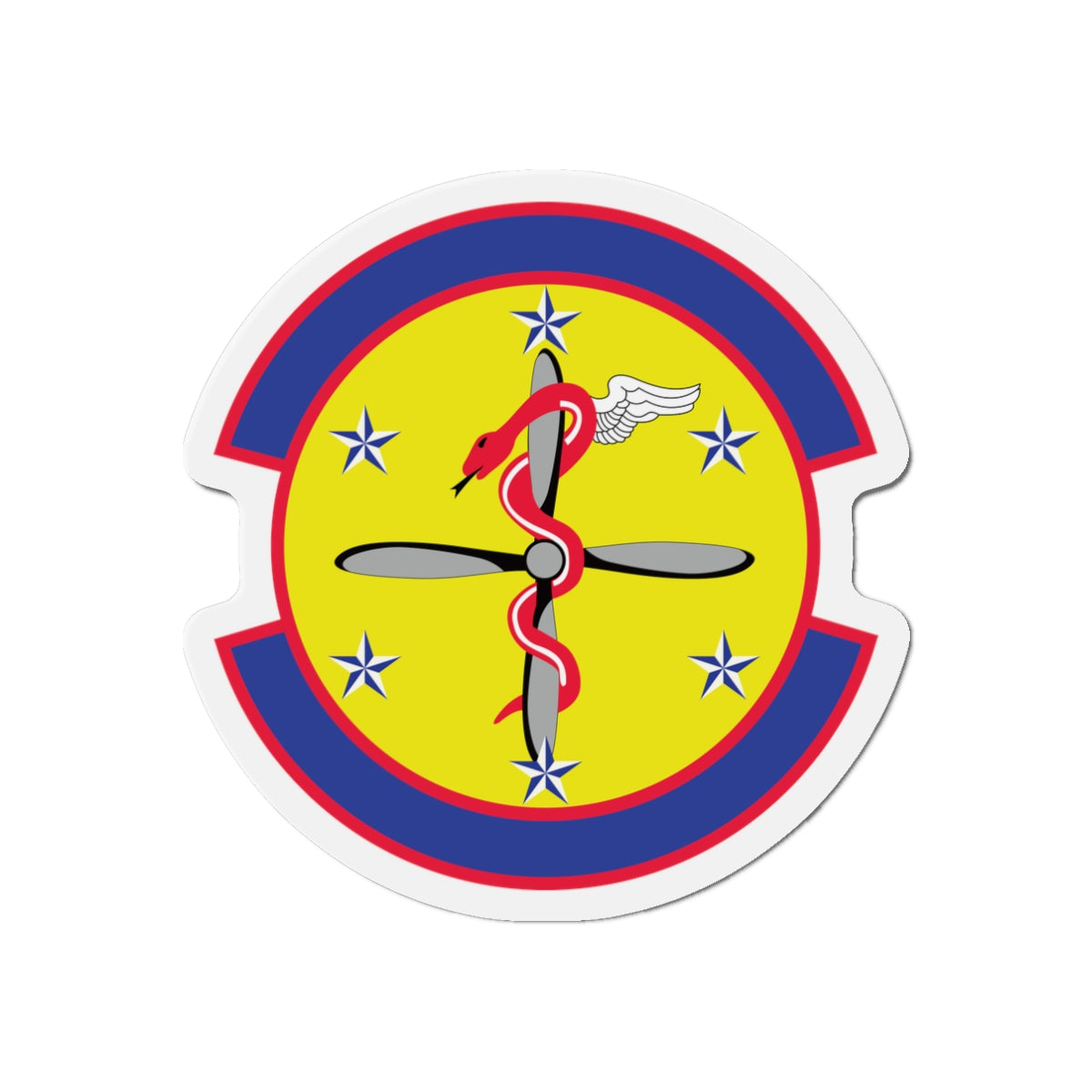Die-Cut Magnet - USAF - 2nd Operational Medical Readiness Squadron wo txt