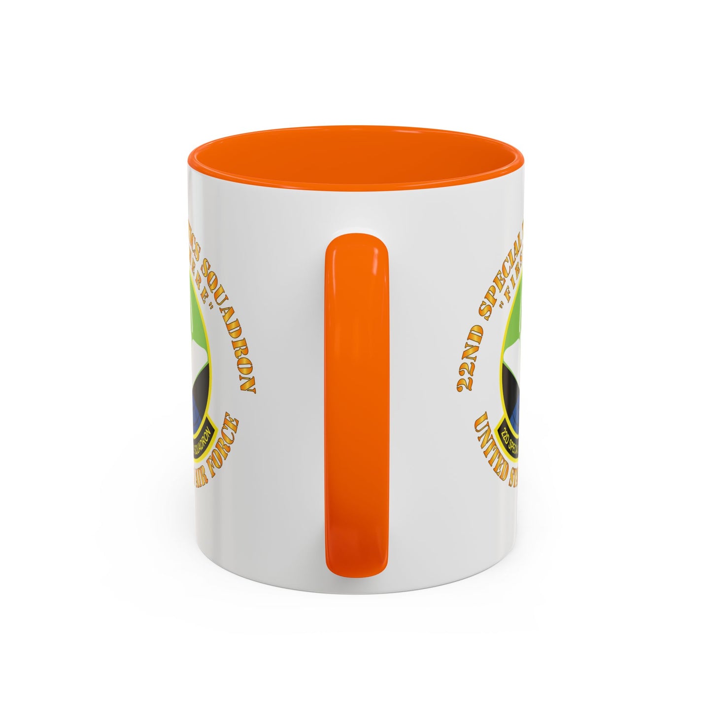 Accent Coffee Mug (11oz & 15oz) - USAF - 22nd Special Tactics Squadron - First There X 300