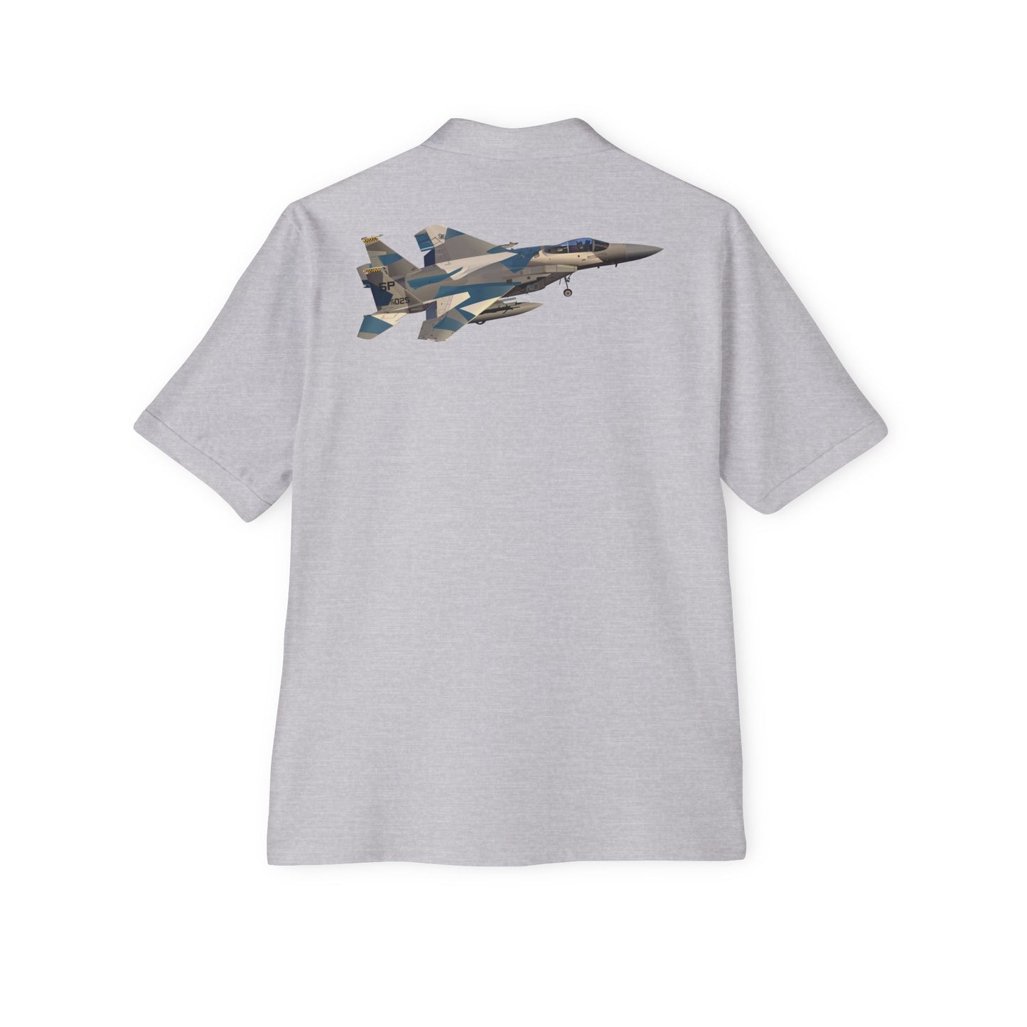 Men's Piqué Polo - USAF - F15 Eagle wo txt