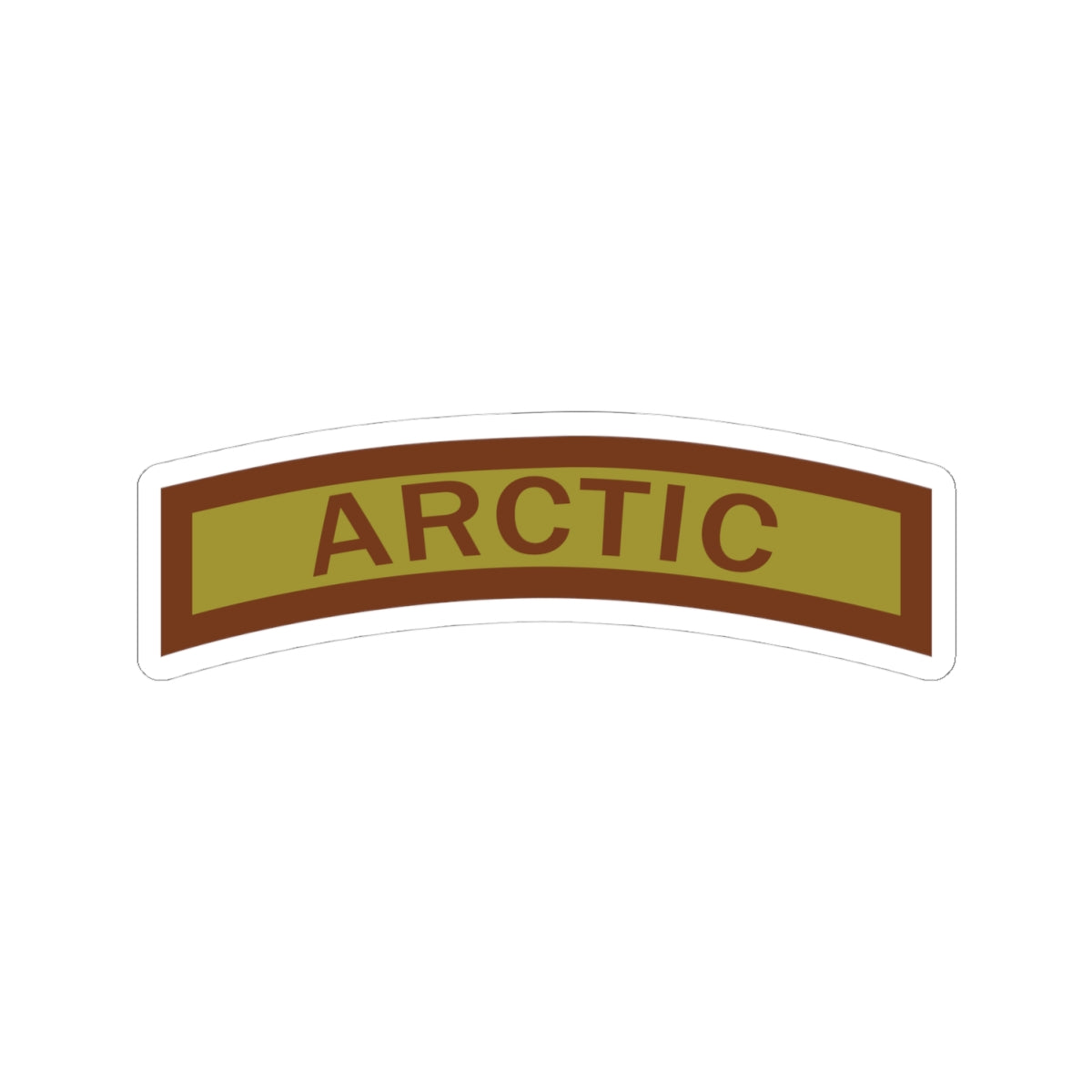 Kiss-Cut Stickers - USAF - ARCTIC Tab