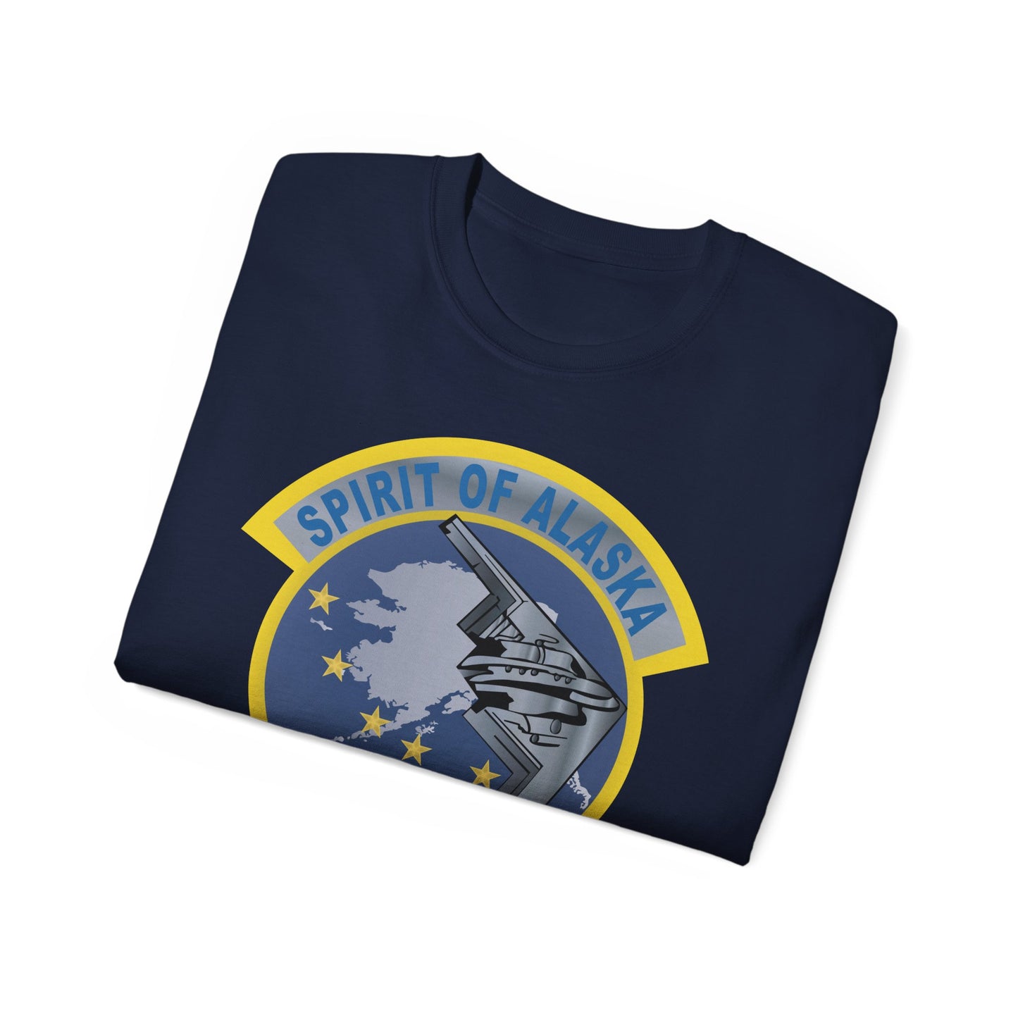 Unisex Ultra Cotton Tee - USAF - B2 - Spirit of Alaska - Stealth Bomber wo txt X 300