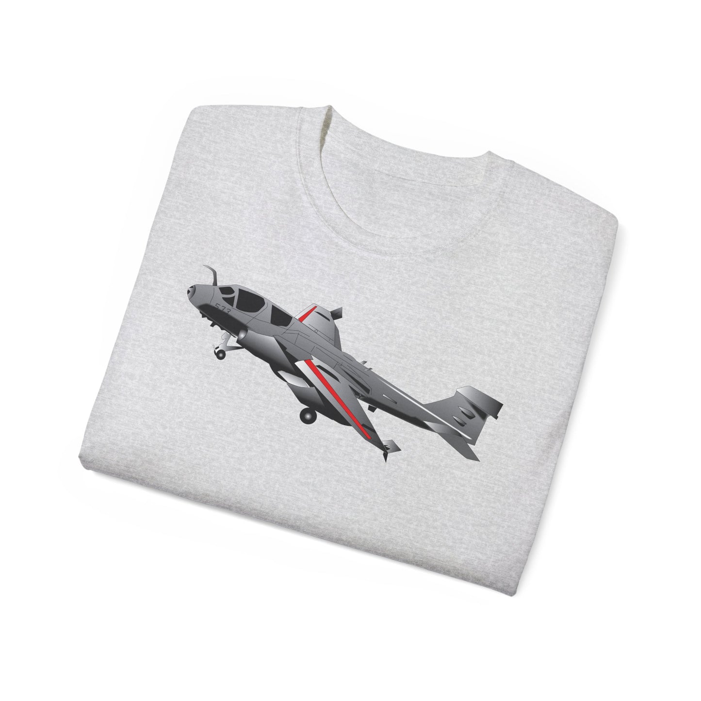 Unisex Ultra Cotton Tee - Aircraft - Navy - A-6A Intruder X 300