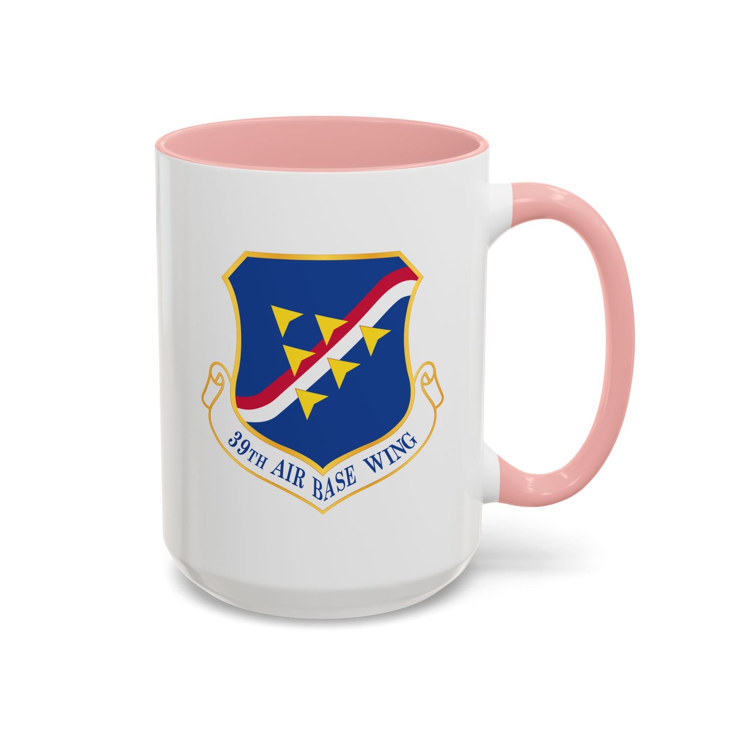 Accent Coffee Mug (11oz & 15oz) - USAF - 39th Airbase Wing wo Txt