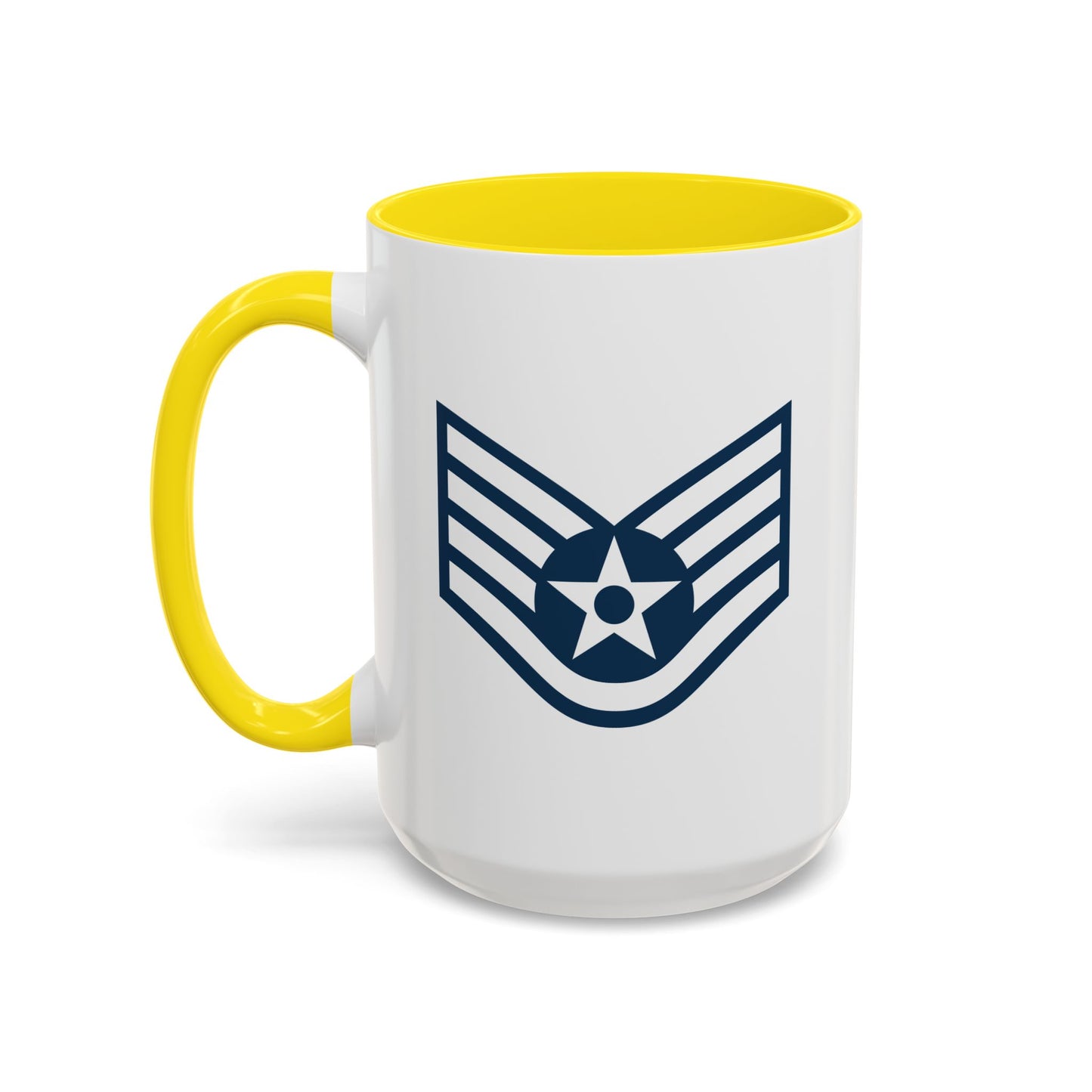 Accent Coffee Mug (11oz & 15oz) - USAF - Staff Sergeant (E5) - 2020