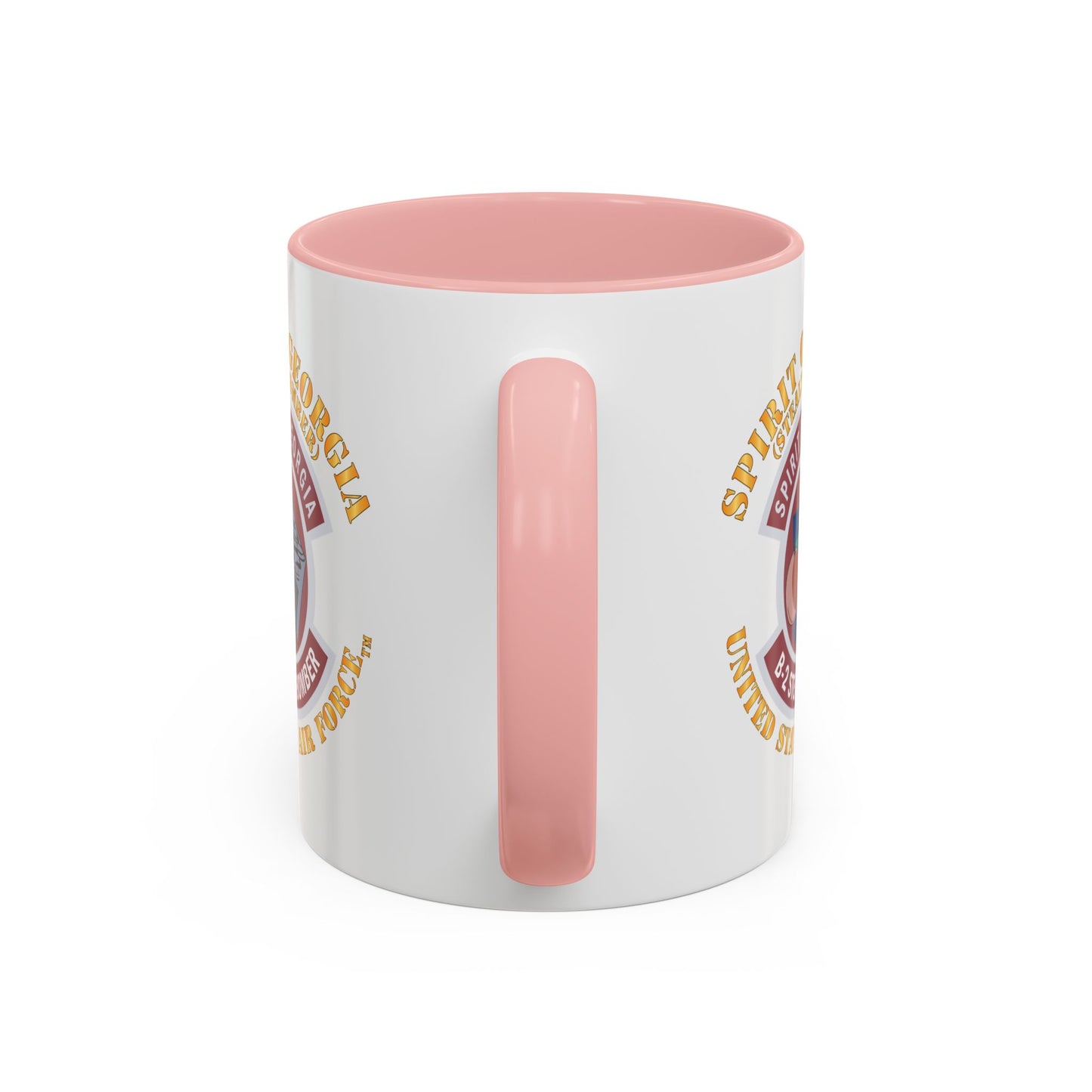 Accent Coffee Mug (11oz & 15oz) - USAF - B2 - Spirit of Georgia - Stealth Bomber X 300