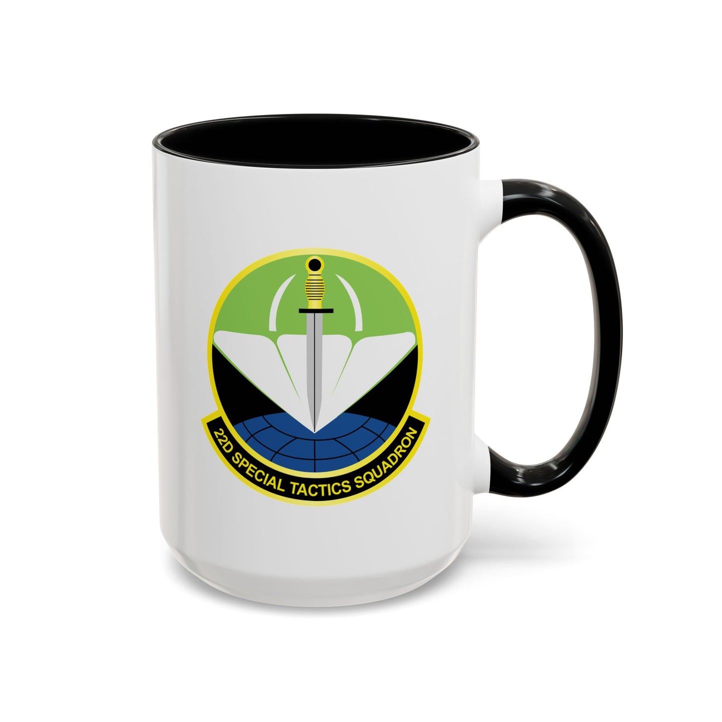 Accent Coffee Mug (11oz & 15oz) -USAF - 22nd Special Tactics Squadron  wo Txt X 300